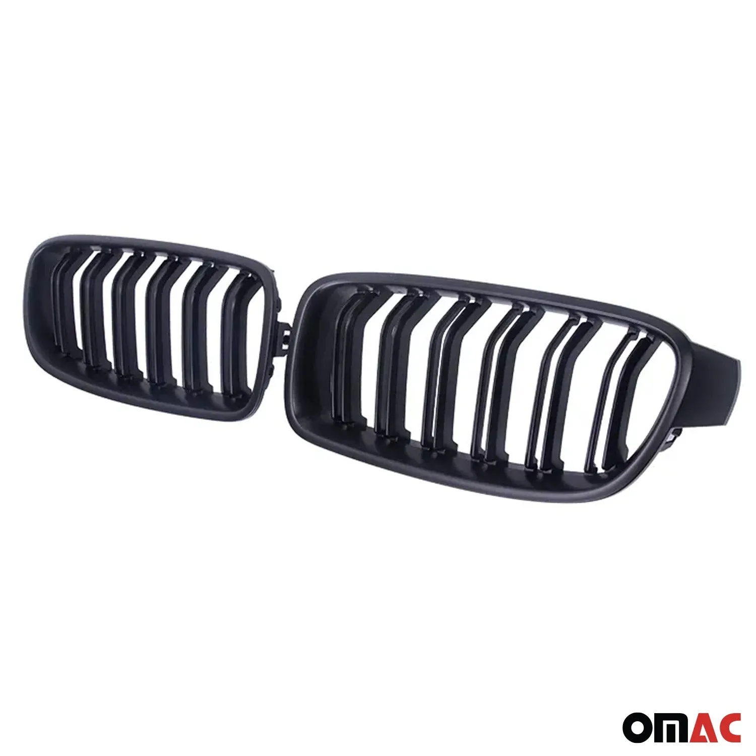 2012-2019 BMW 3 Series F30 F31 M-Tech Front Kidney Grille M-Tech Gloss Black Single Slat - Image 6