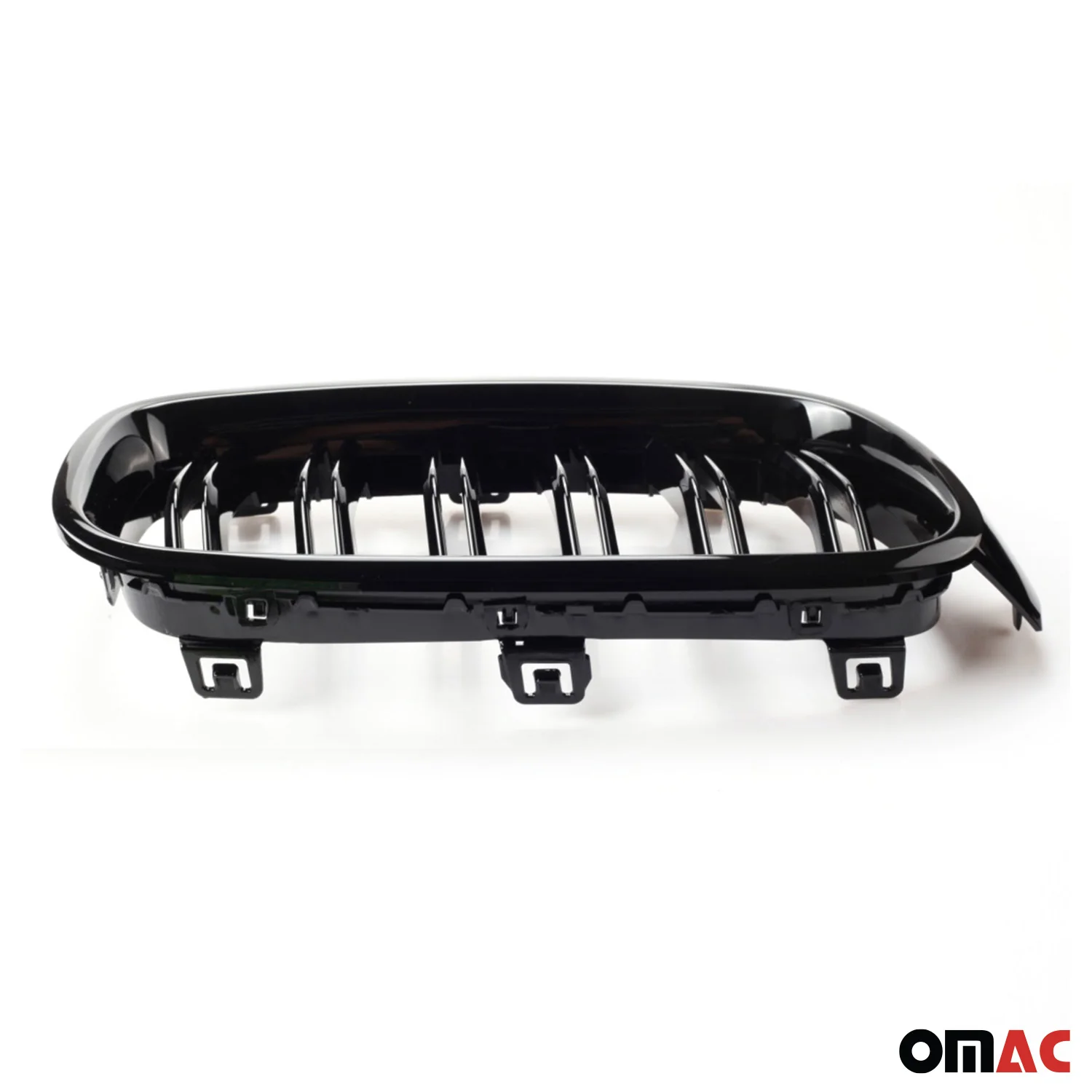 2012-2019 BMW 3 Series F30 F31 M3 Style Front Kidney Grille M3 Style Gloss Black Dual Slat - Image 4