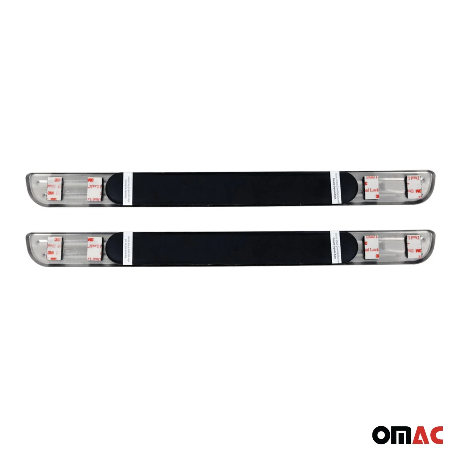 Chevrolet Corvette Door Sill Scuff Plate Illuminated Sport Stainless Steel Silver 2 Pcs - Image 5