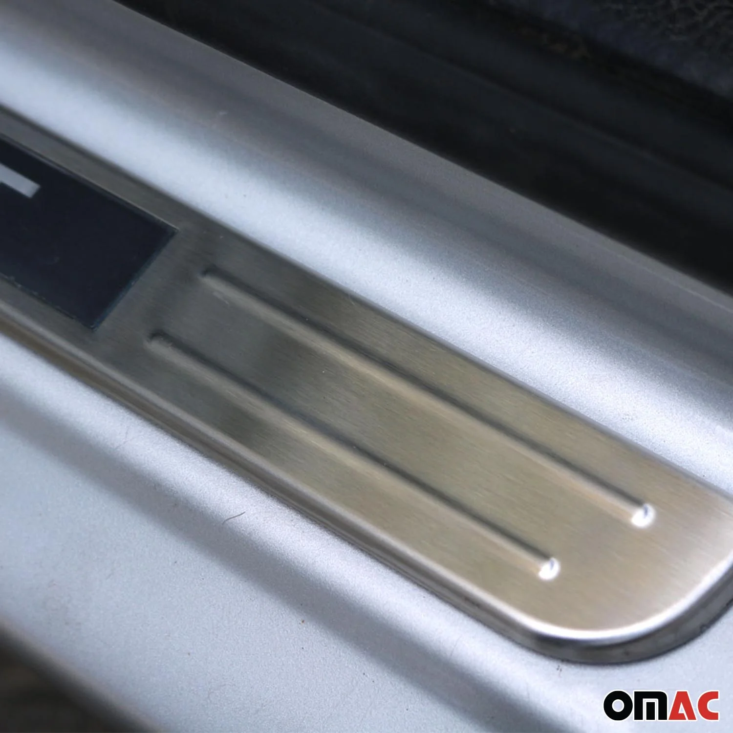 Chevrolet Corvette Door Sill Scuff Plate Illuminated Sport Stainless Steel Silver 2 Pcs - Image 6