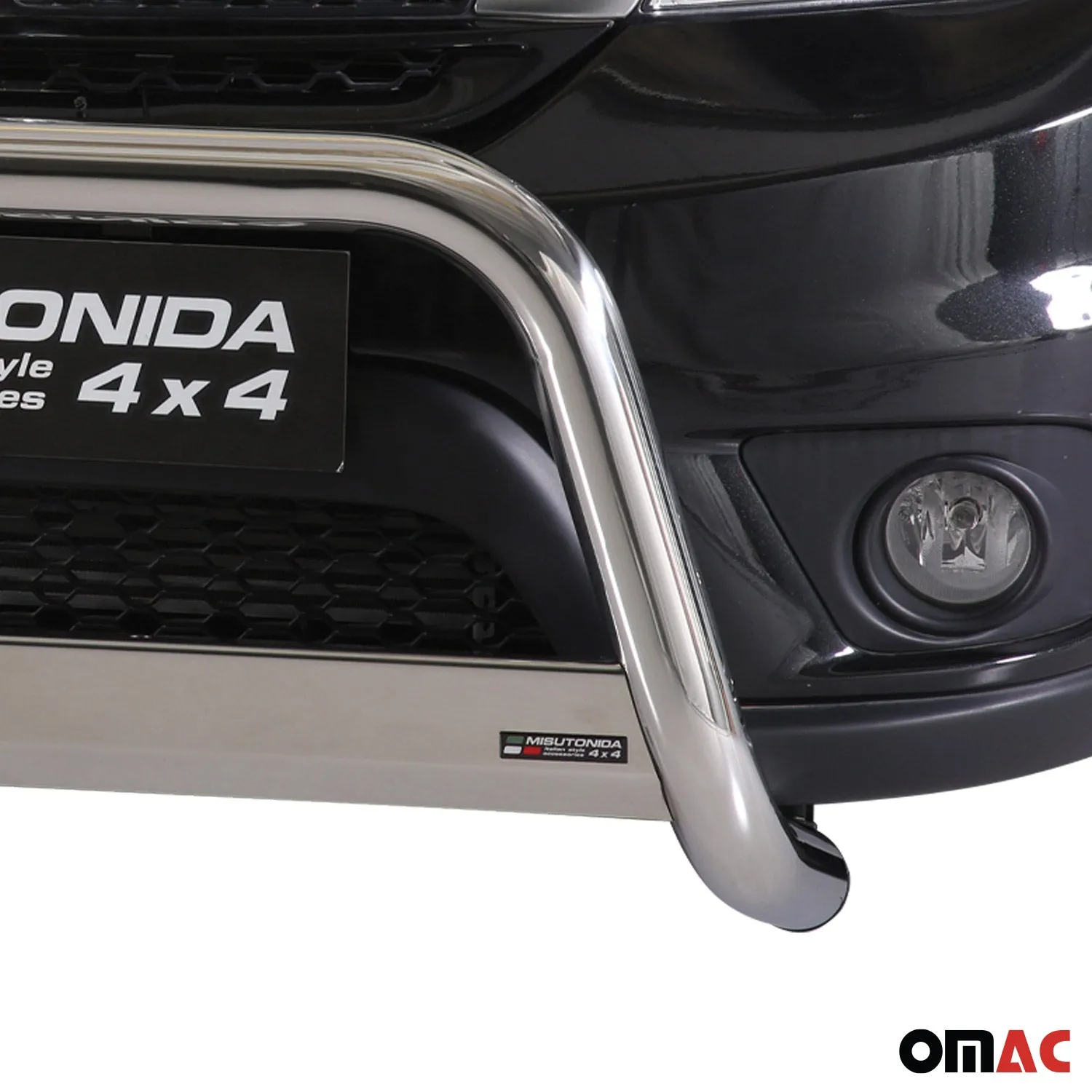 2011-2015 Dodge Journey Bull Bar Push Front Bumper Grille Silver 1 Pc - Image 3