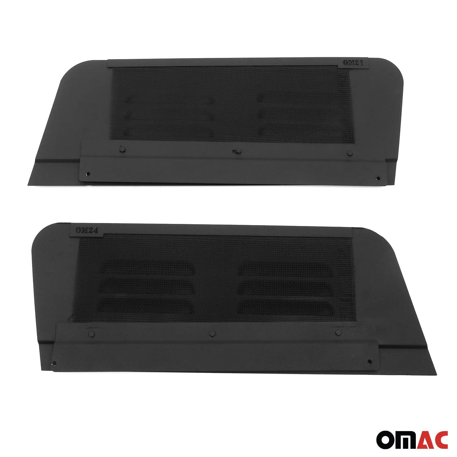 2015-2026 Ford Transit Car Ventilation Window Air Vent Aluminium Black 2Pcs - Image 8