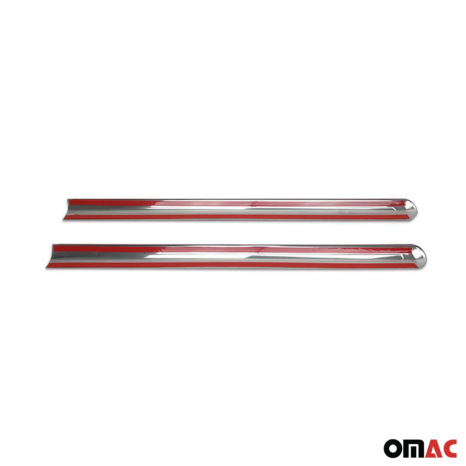 2010-2013 Ford Transit Connect Fuel Cap Cover & Door Streamer Trim Set Stainless Steel - Image 8