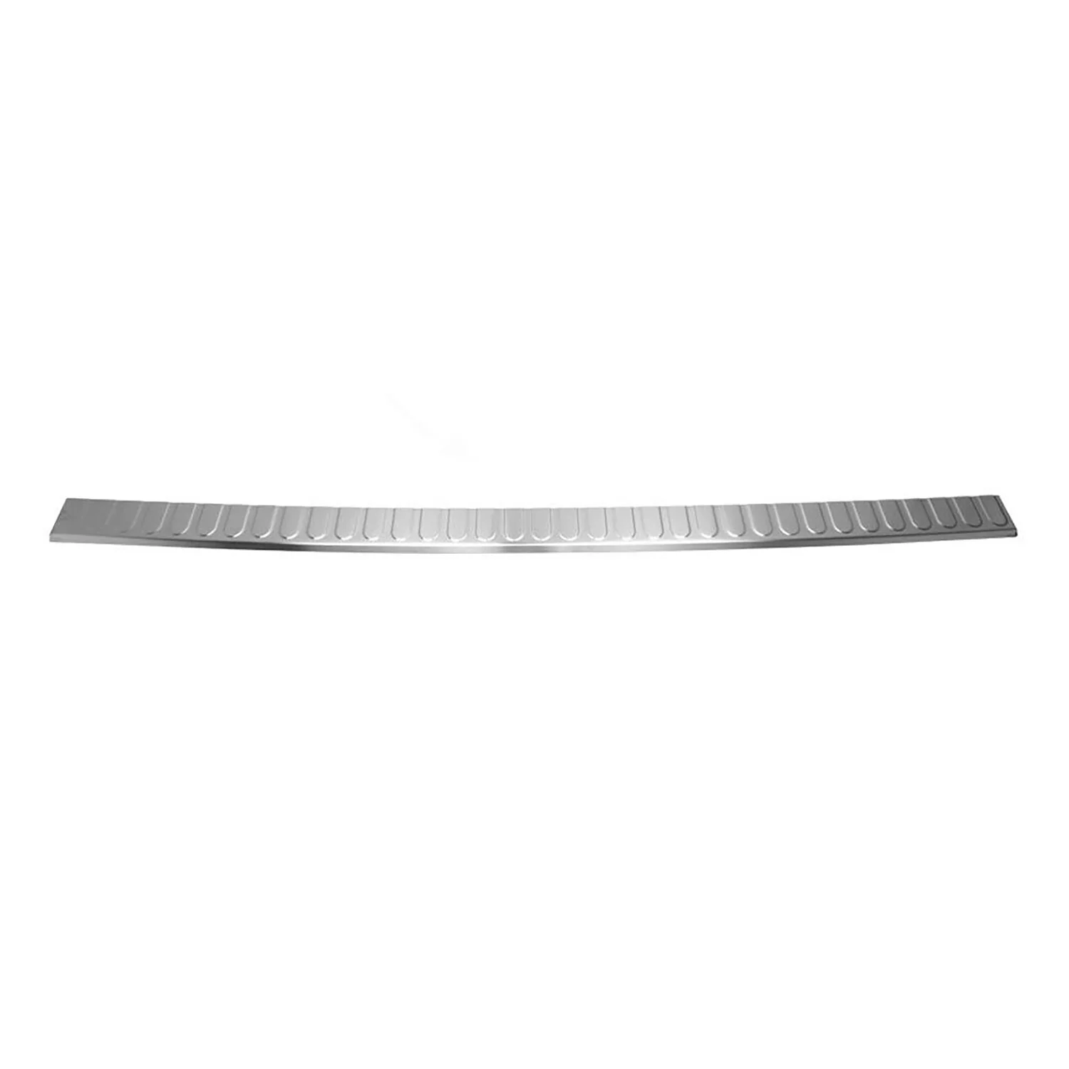 2010-2013 Ford Transit Connect Rear Bumper Sill Cover Protector Brushed Stainless Steel - Image 2