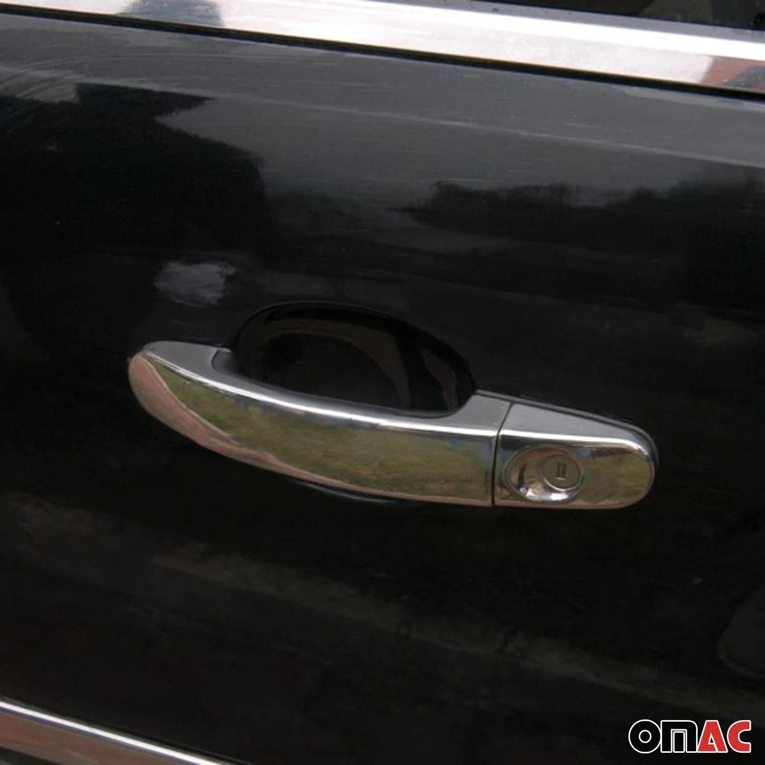 2014-2023 Ford Transit Connect Car Door Handle Cover Protector Steel Chrome 8 Pcs - Image 2