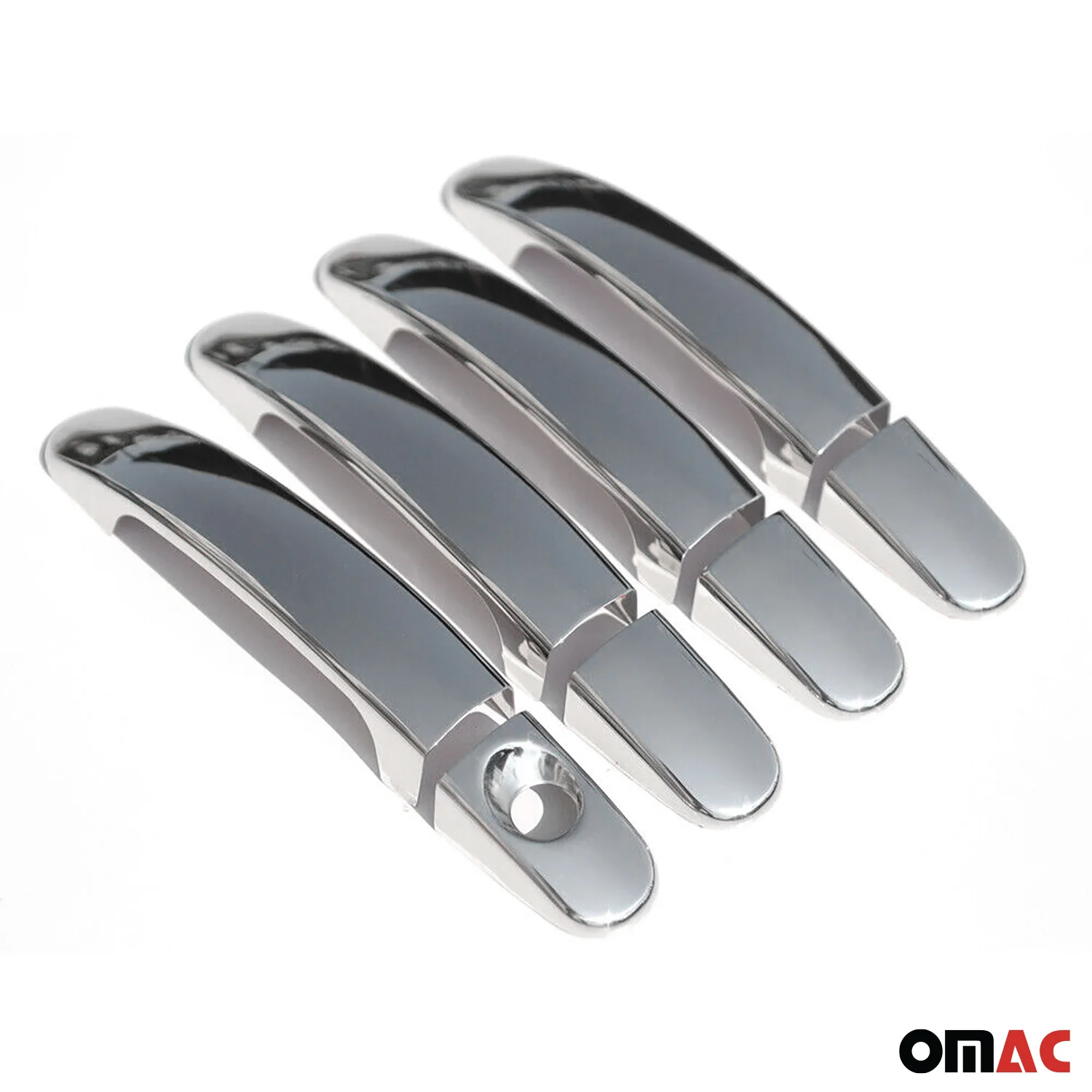 2014-2023 Ford Transit Connect Car Door Handle Cover Protector Steel Chrome 8 Pcs - Image 5