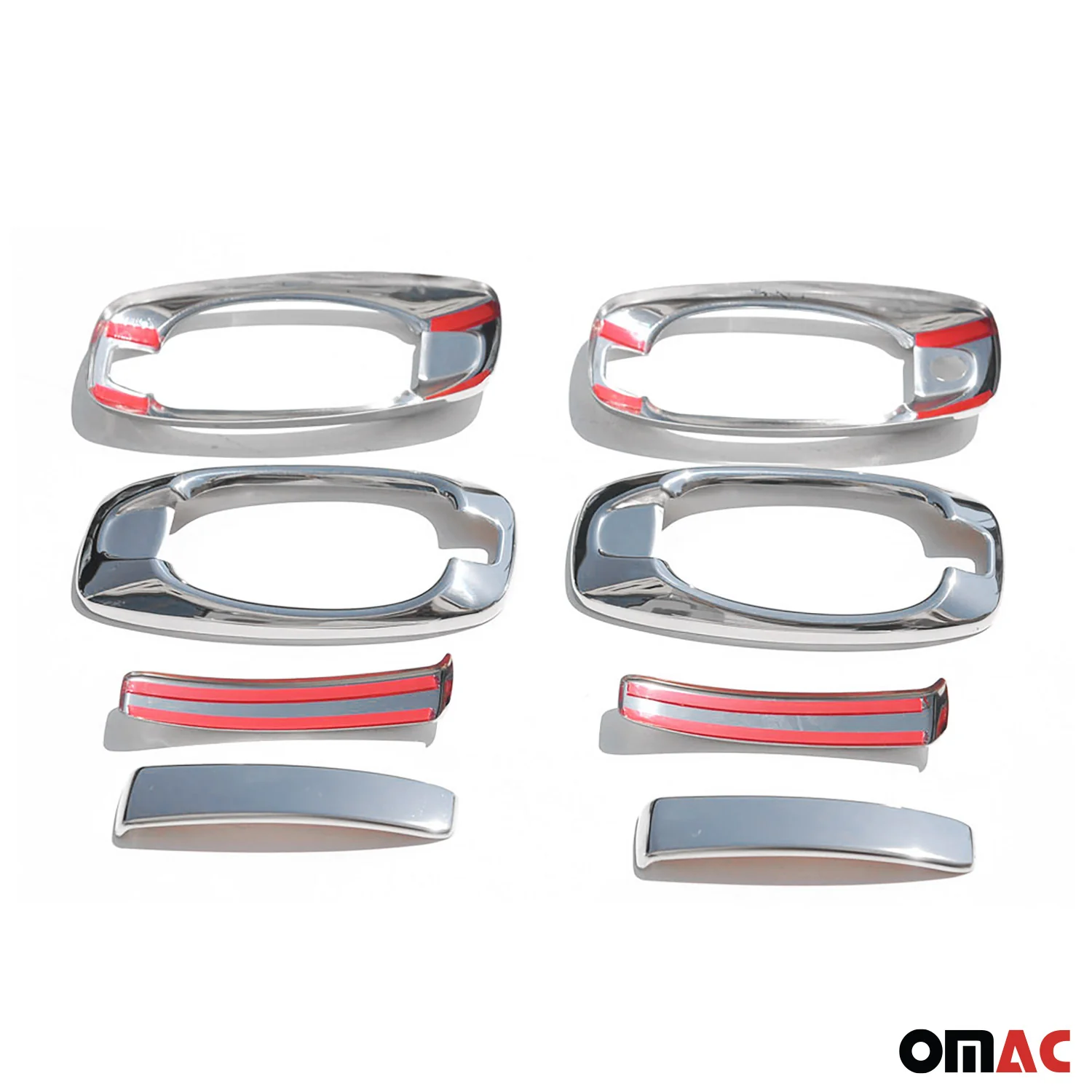 2015-2022 RAM ProMaster City Fuel Cap Cover & Mirror Cover Caps Set Stainless Steel - Image 11