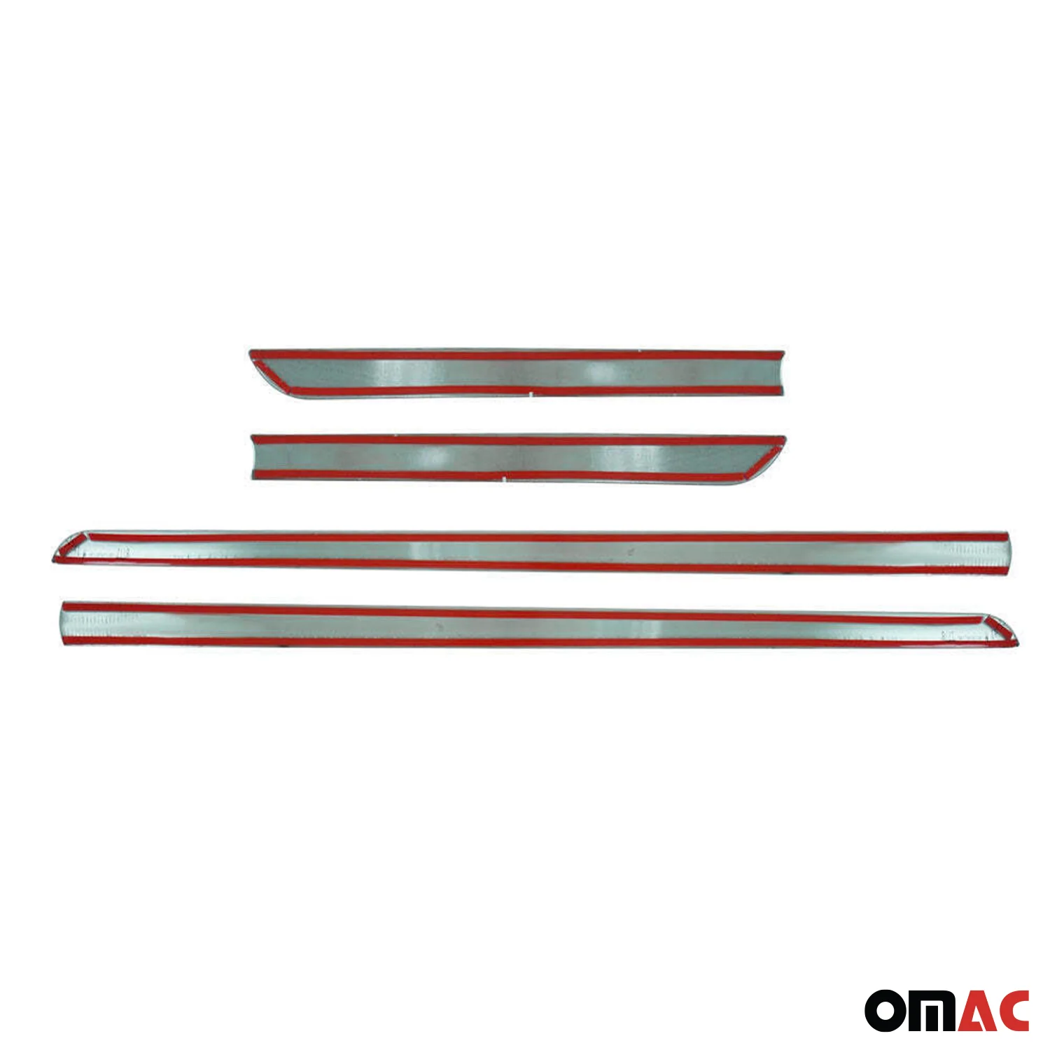 2012-2014 Volkswagen Passat B7 Side Door Molding Trim Skirt Garnish Stainless Steel Gloss 4Pcs - Image 5