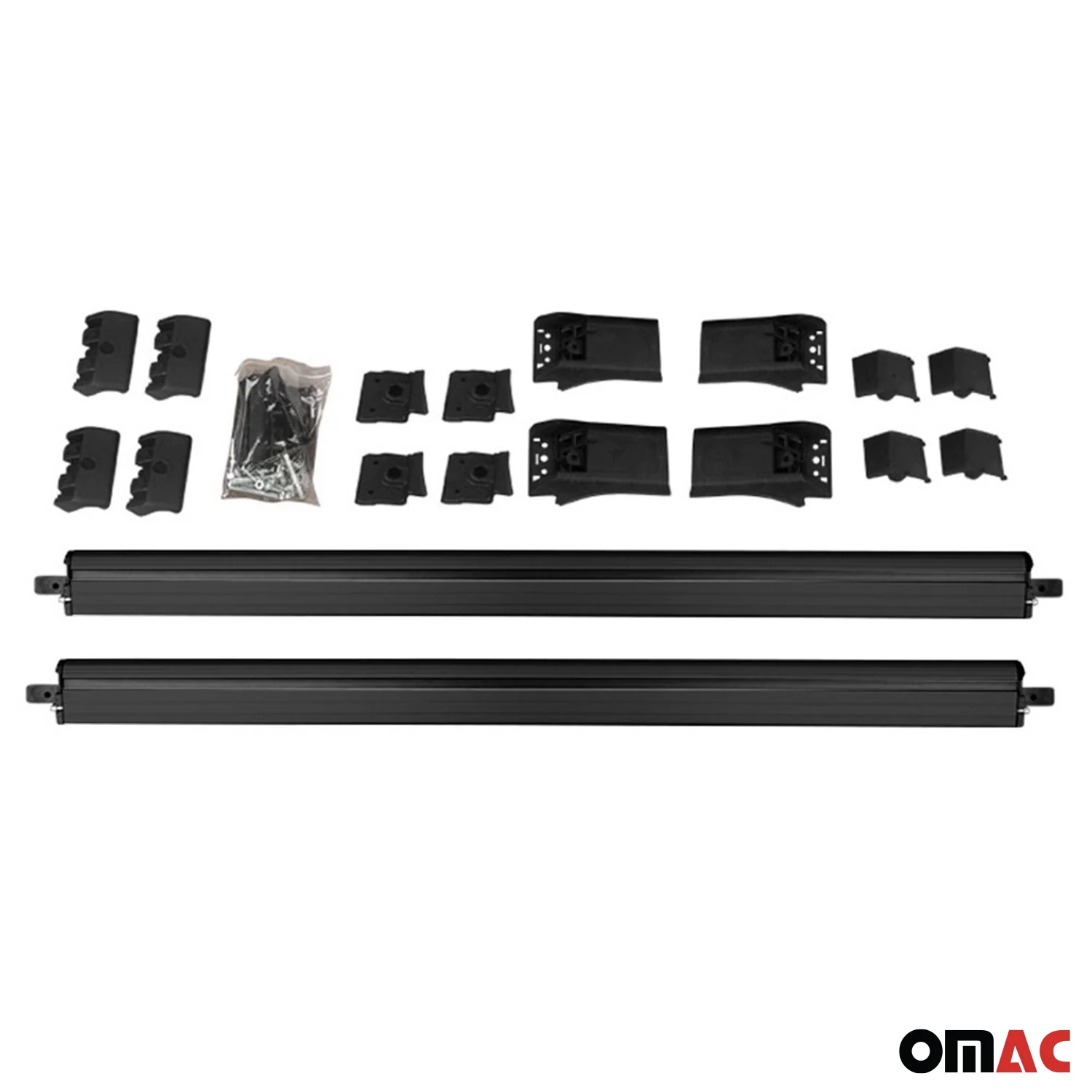 2010-2013 Ford Transit Connect Roof Rack Cross Bars Black - Image 4