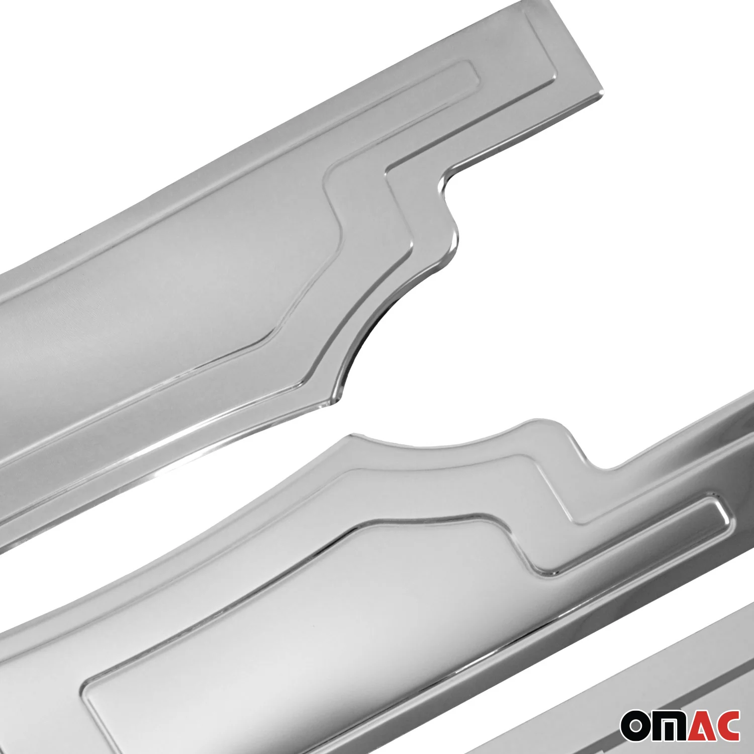 2014-2019 Ford Transit Connect Door Sill Scuff Plate Scratch Protector Stainless Steel - Image 3