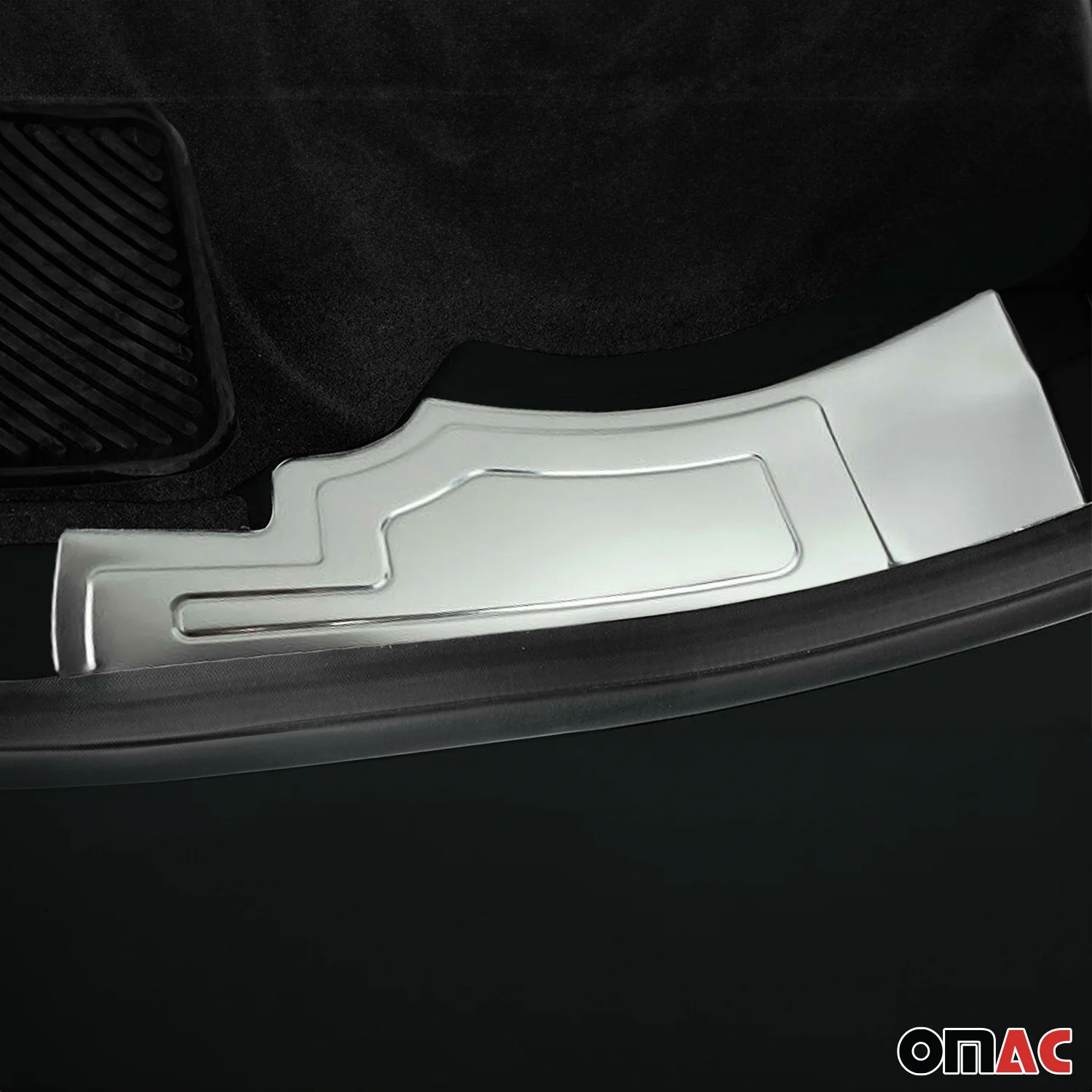 2014-2019 Ford Transit Connect Door Sill Scuff Plate Scratch Protector Stainless Steel - Image 7