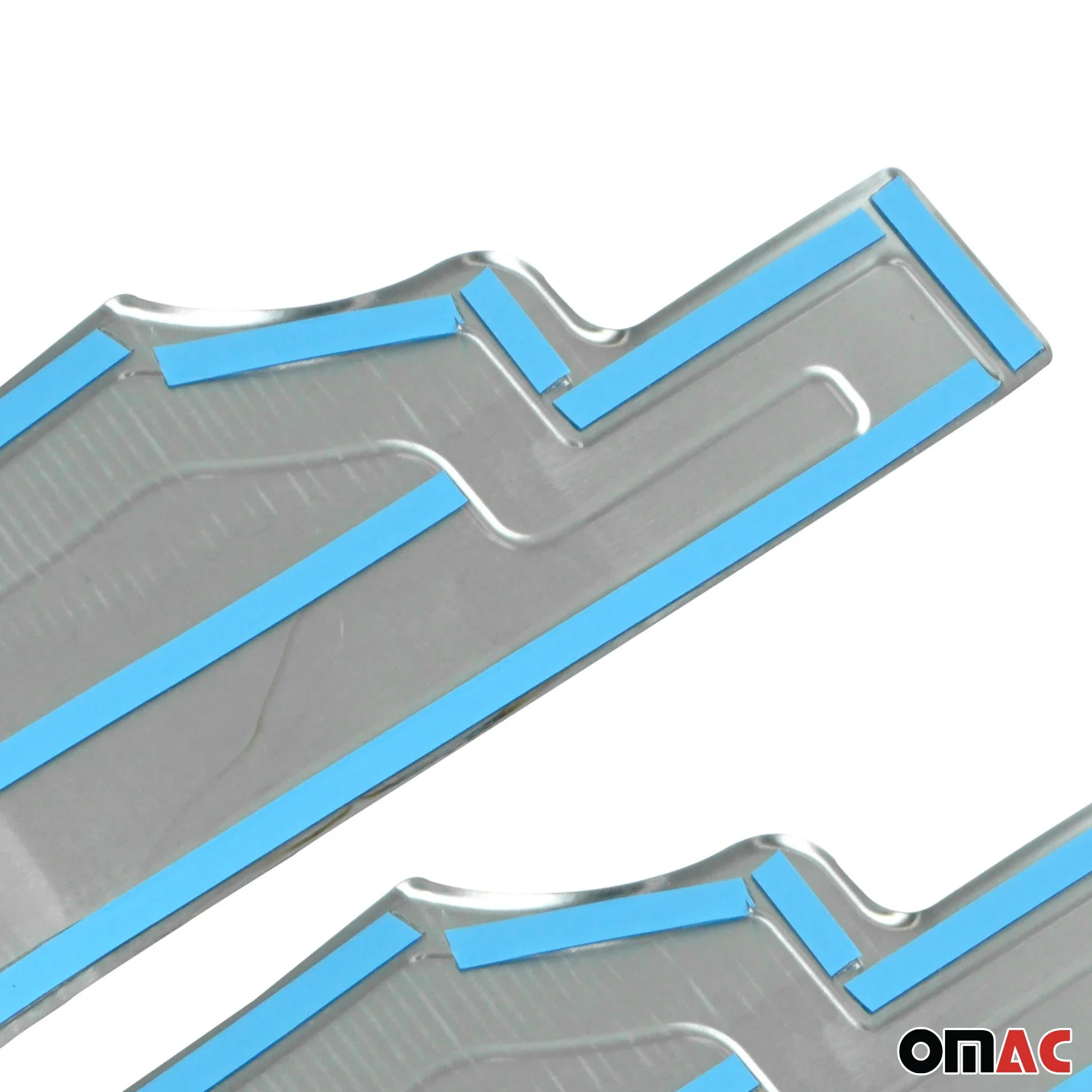 2014-2019 Ford Transit Connect Door Sill Scuff Plate Scratch Protector Stainless Steel - Image 8