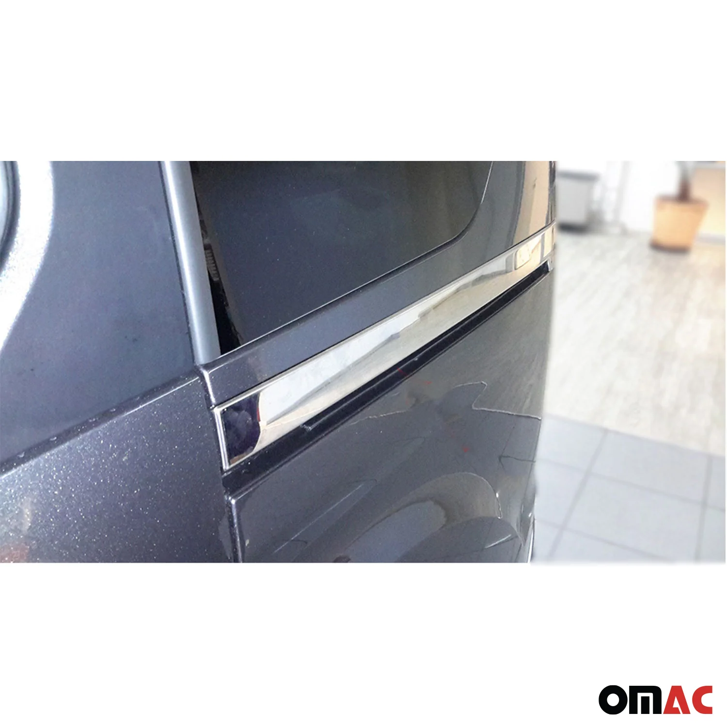 2019-2021 Ford Transit Connect L1 Facelift Side Door Molding Trim Stainless Steel - Image 6