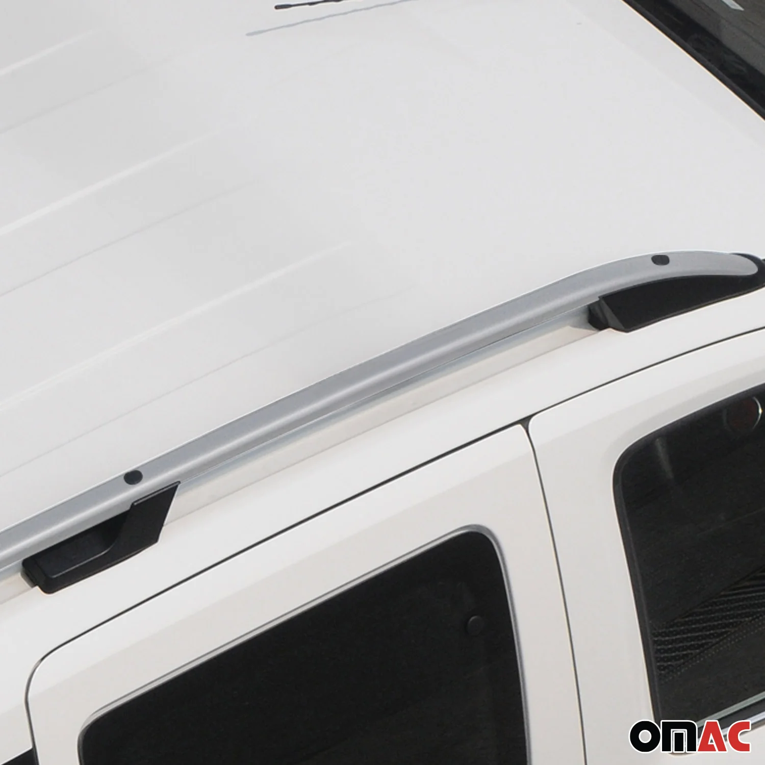 2015-2026 Ford Transit L1 SWB Roof Rack Rails Side Rails Silver - Image 8