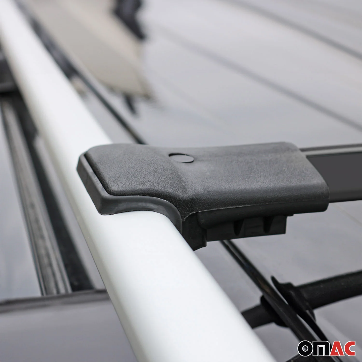 2015-2026 Ford Transit E-Transit Roof Rack Cross Bars Black - Image 8