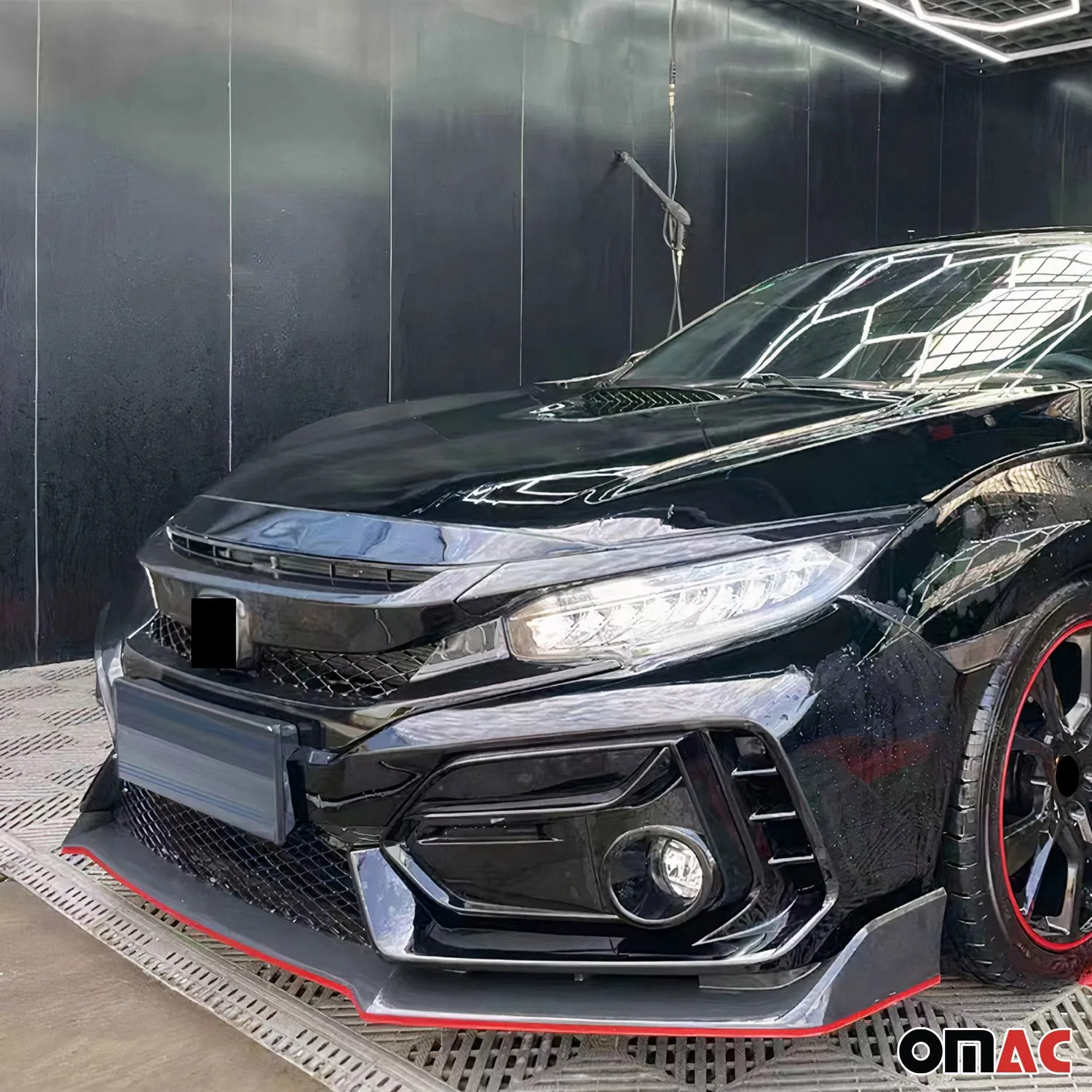 2016-2018 Honda Civic Type-R Front Bumper Grille - Image 3