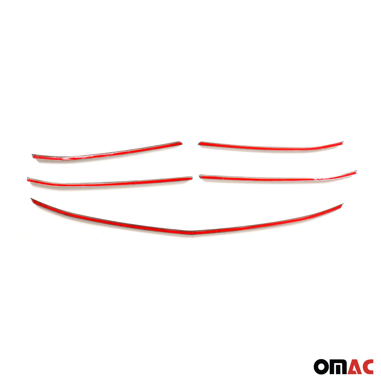 2021-2024 Mercedes Metris Front Bumper Grill Trim Molding Stainless Steel 5x - Image 5