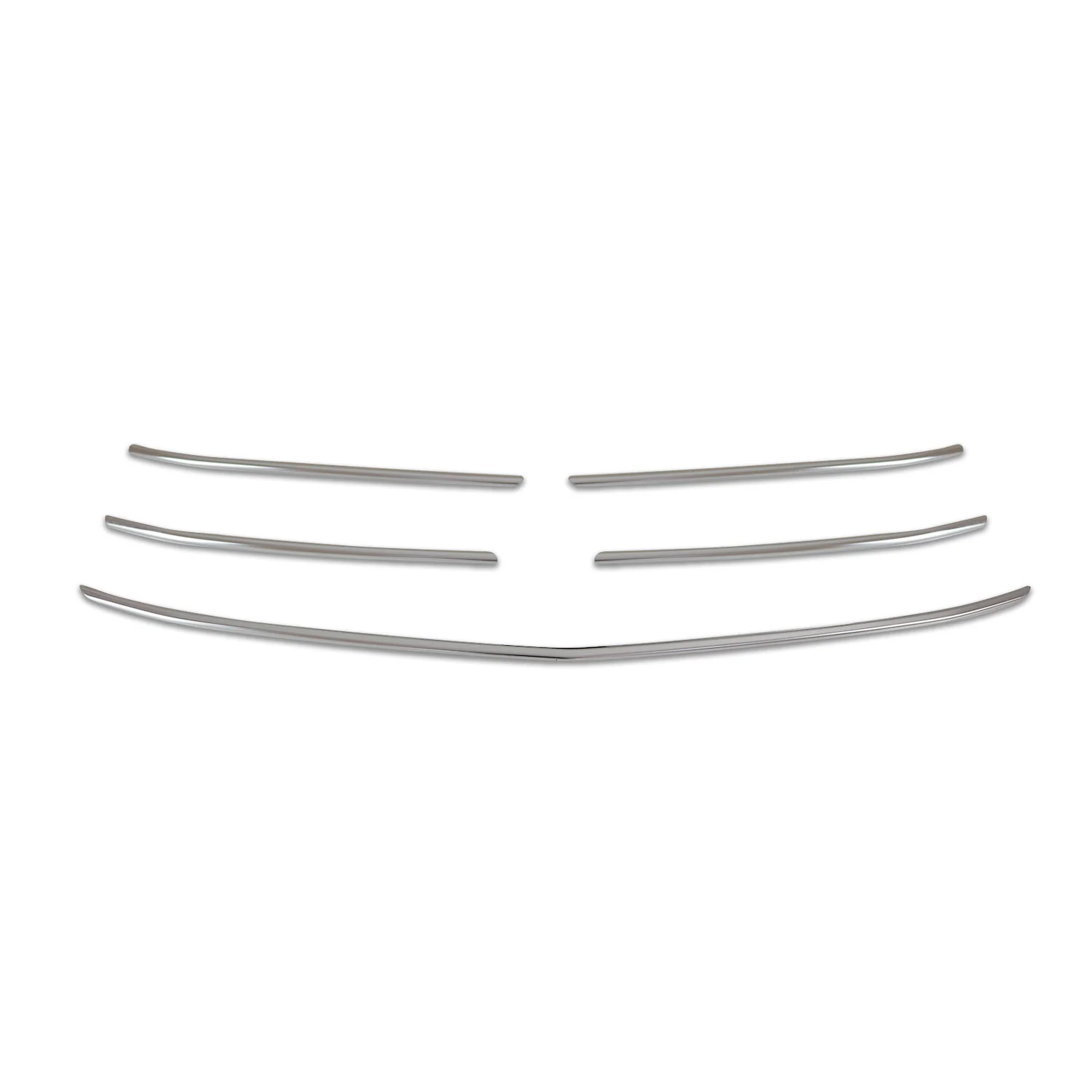 2021-2024 Mercedes Metris Front Bumper Grill Trim Molding Stainless Steel 5x - Image 6