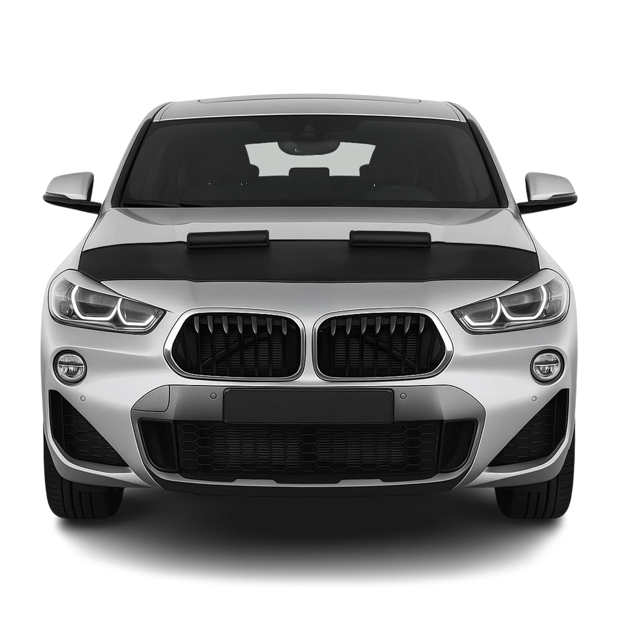 2018-2023 BMW X2 F39 Car Bonnet Mask Hood Bra Half Black
