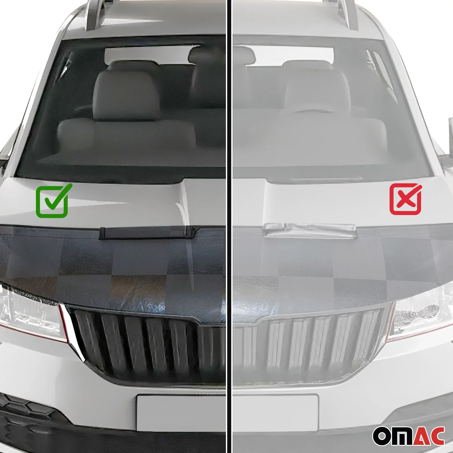 2001-2005 Honda Civic Sedan Car Bonnet Mask Hood Bra - Image 8