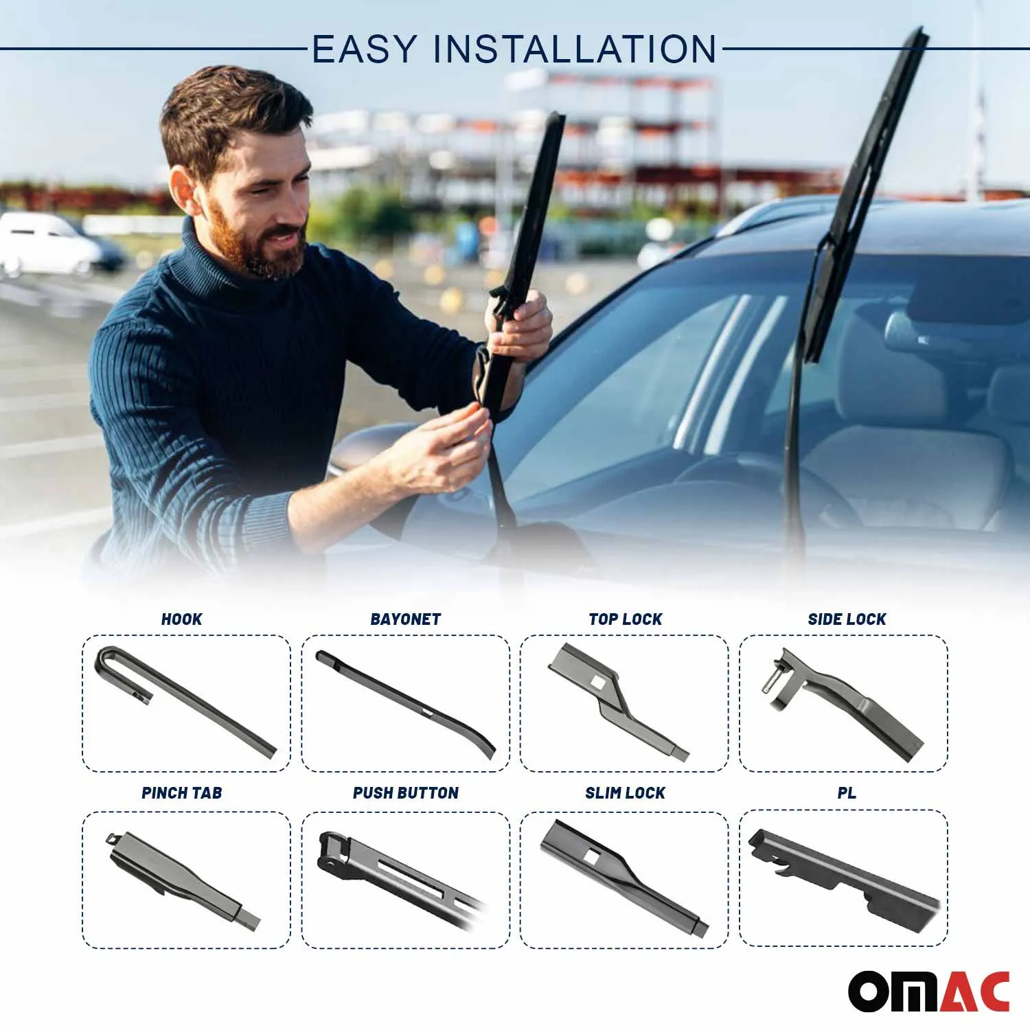 2010-2015 BMW X1 E84 Front & Rear Windshield Wiper Blades Set - Image 5