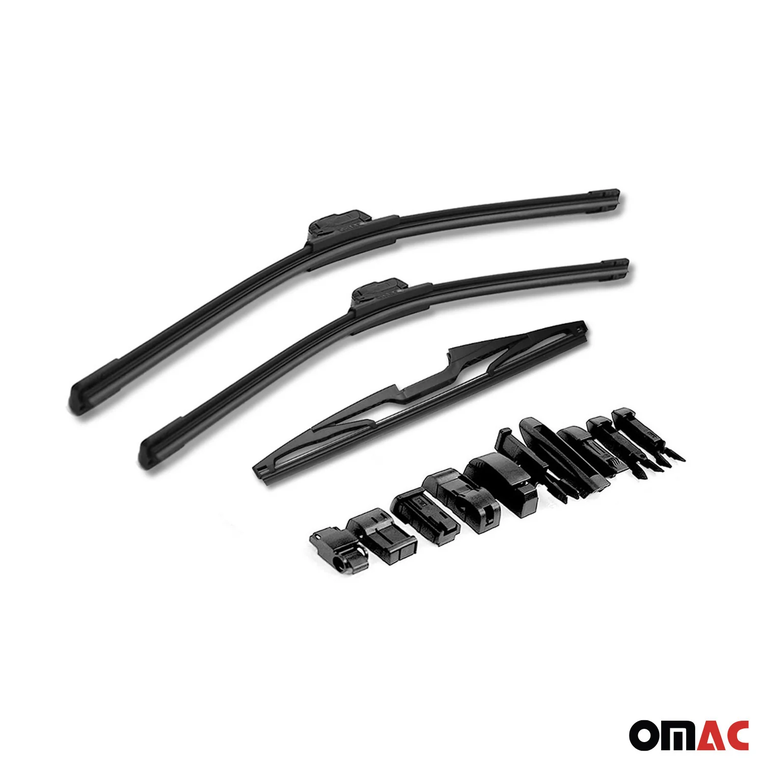 2003-2009 Kia Sorento Front & Rear Windshield Wiper Blades Set - Image 6
