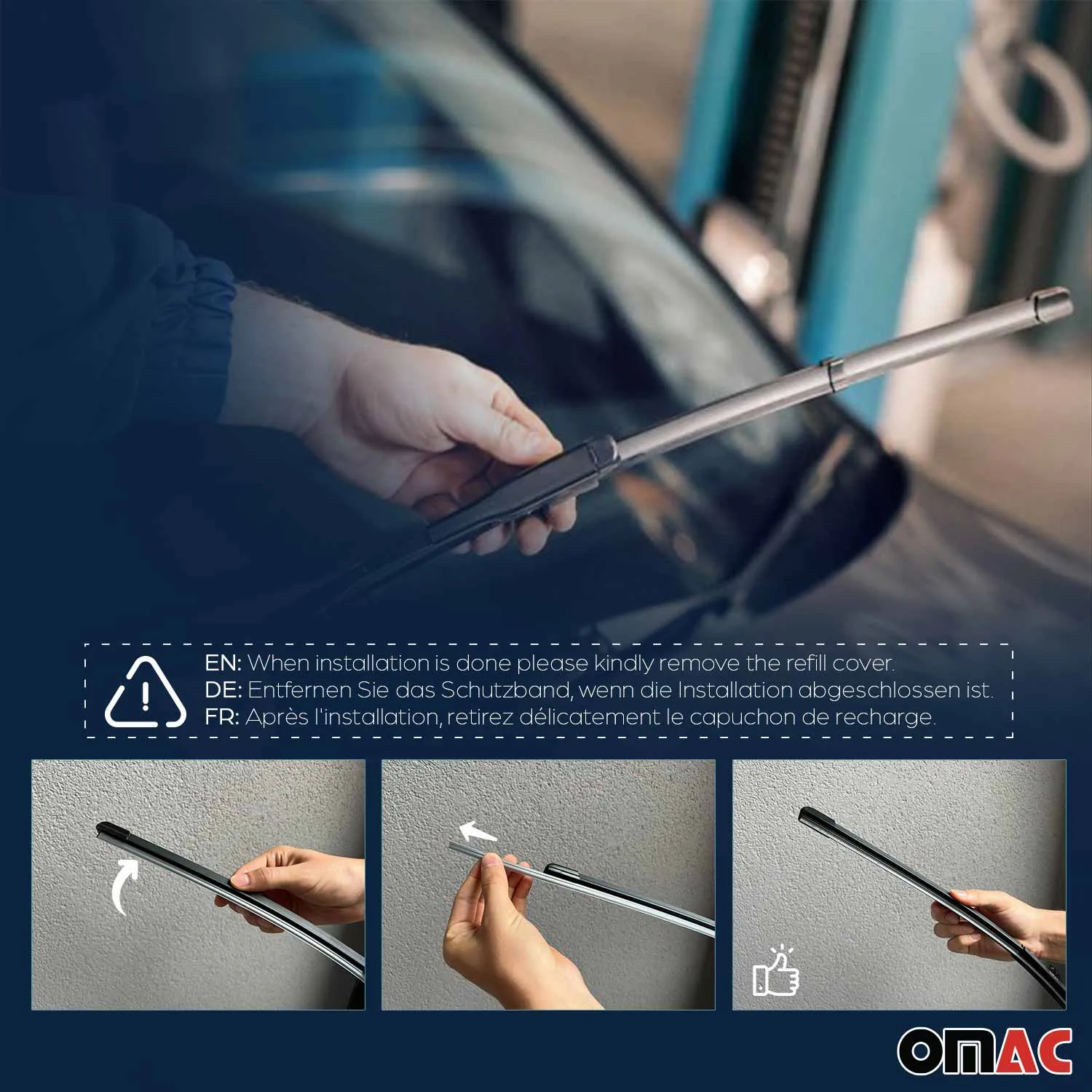 2000-2006 BMW X5 E53 Front Windshield Wiper Blades - Image 7
