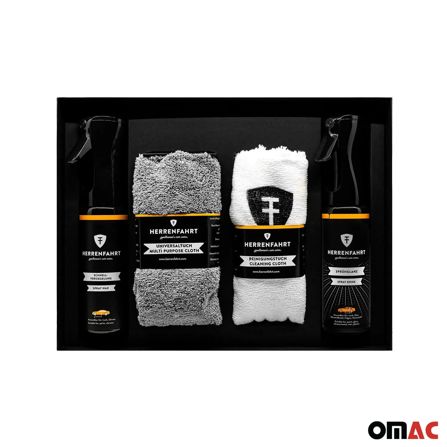 Gloss Paint Protection Protect & Shine Spray Wax Essential Car Care Set Gift Box - Image 4