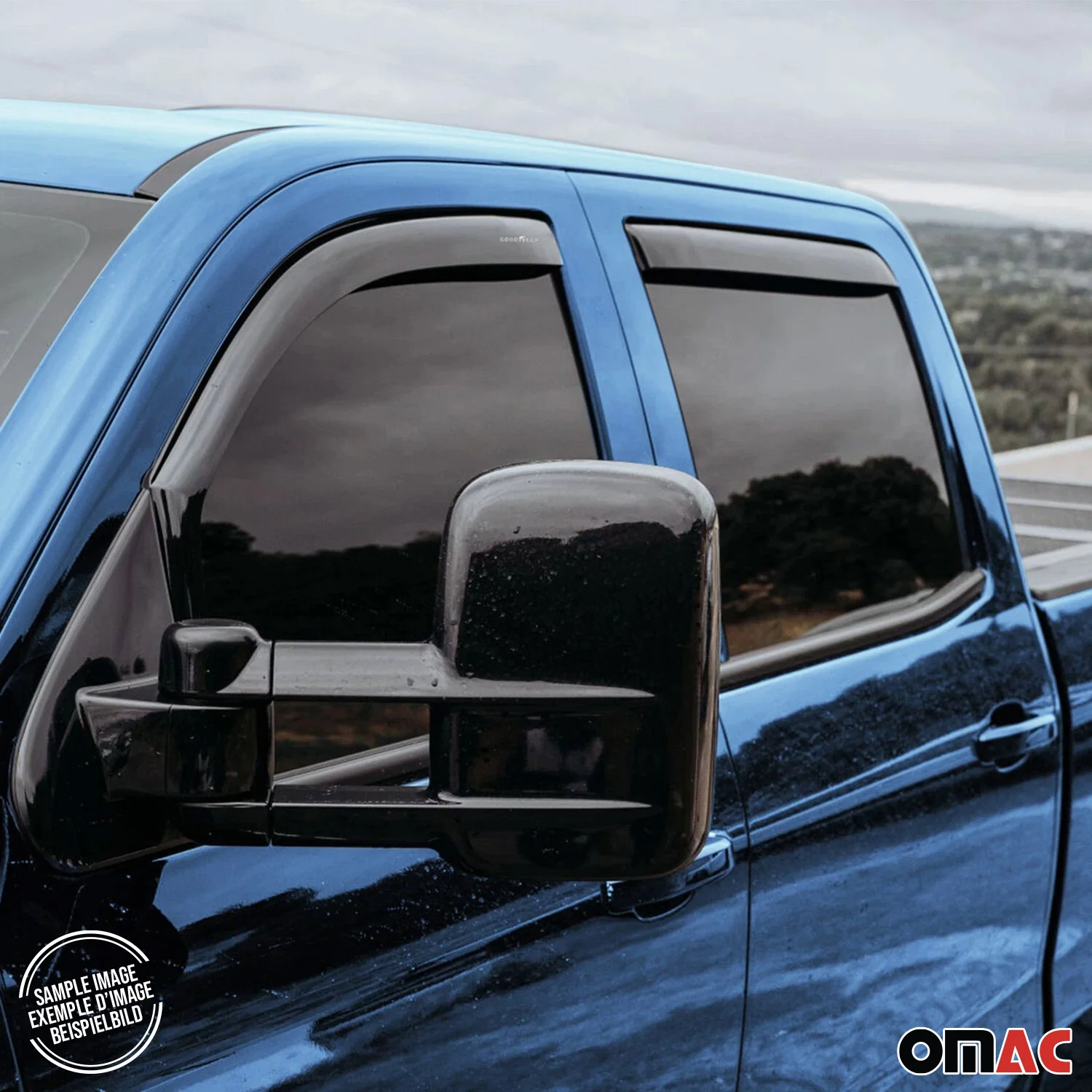 Goodyear Wind Deflectors for Buick Encore GX 2020-2025 In-channel Smoke 4 pcs - Image 6