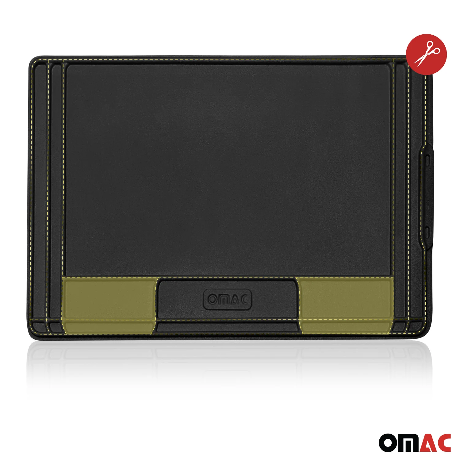 High Quality Black Under Sink Cabinet Protection Mat Waterproof Raised Edge - Image 3