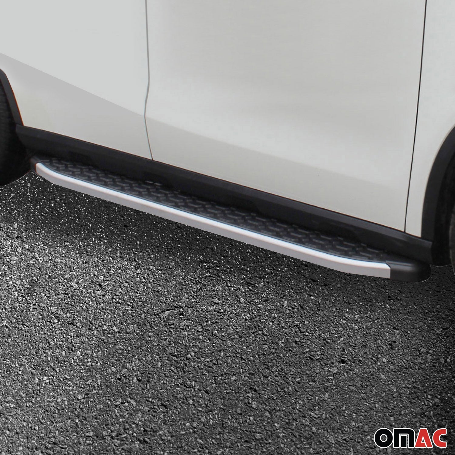 2007-2011 Honda CR-V Running Boards Side Steps Silver & Black - Image 11