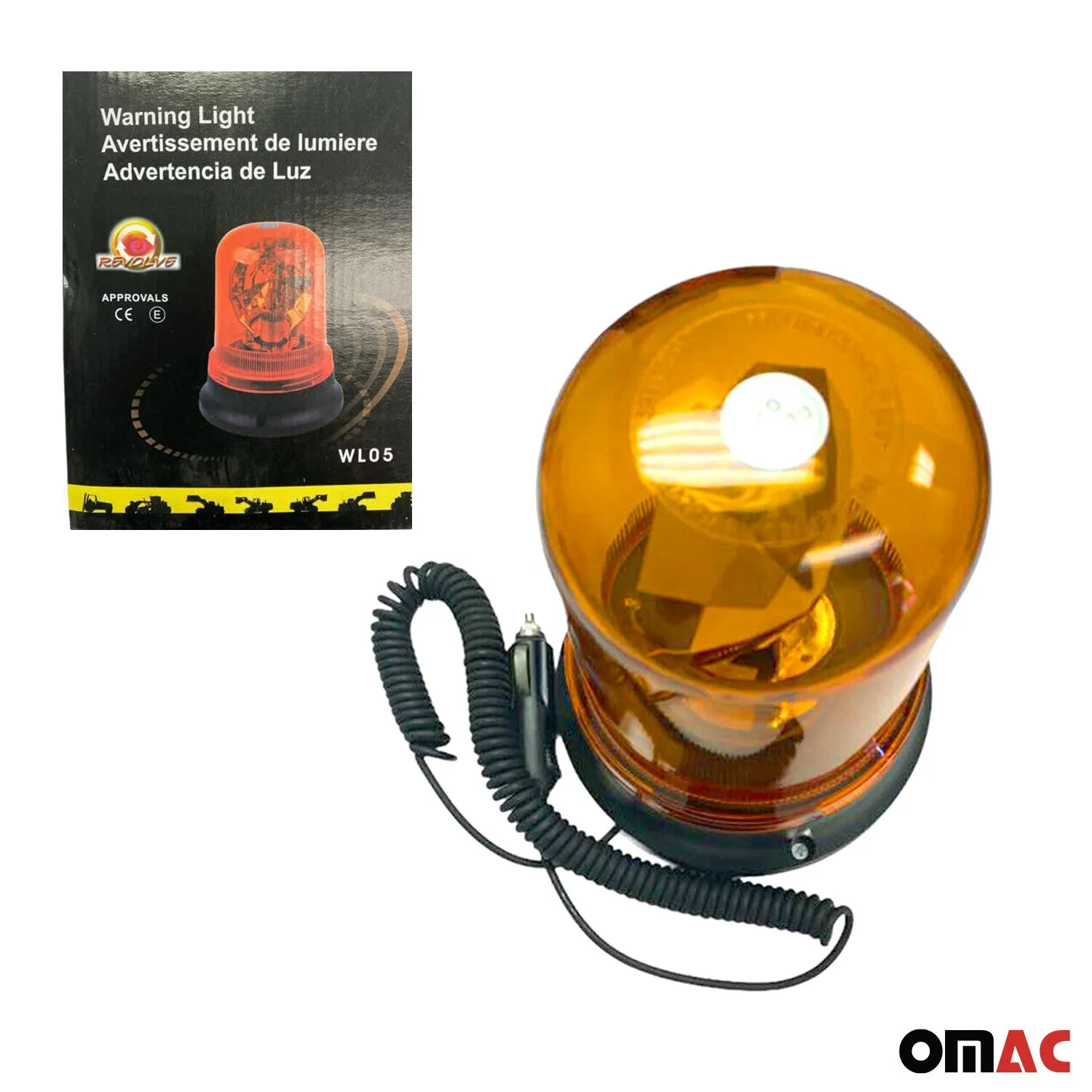 Industrial Emergency Alarm Garage Sensor Rotary Beacon Overhead Siren - Image 2