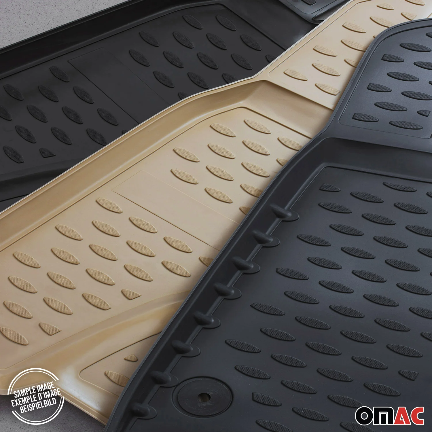 2008-2012 Jeep Liberty Floor Mats Liners Full Set All Weather Black - Image 12