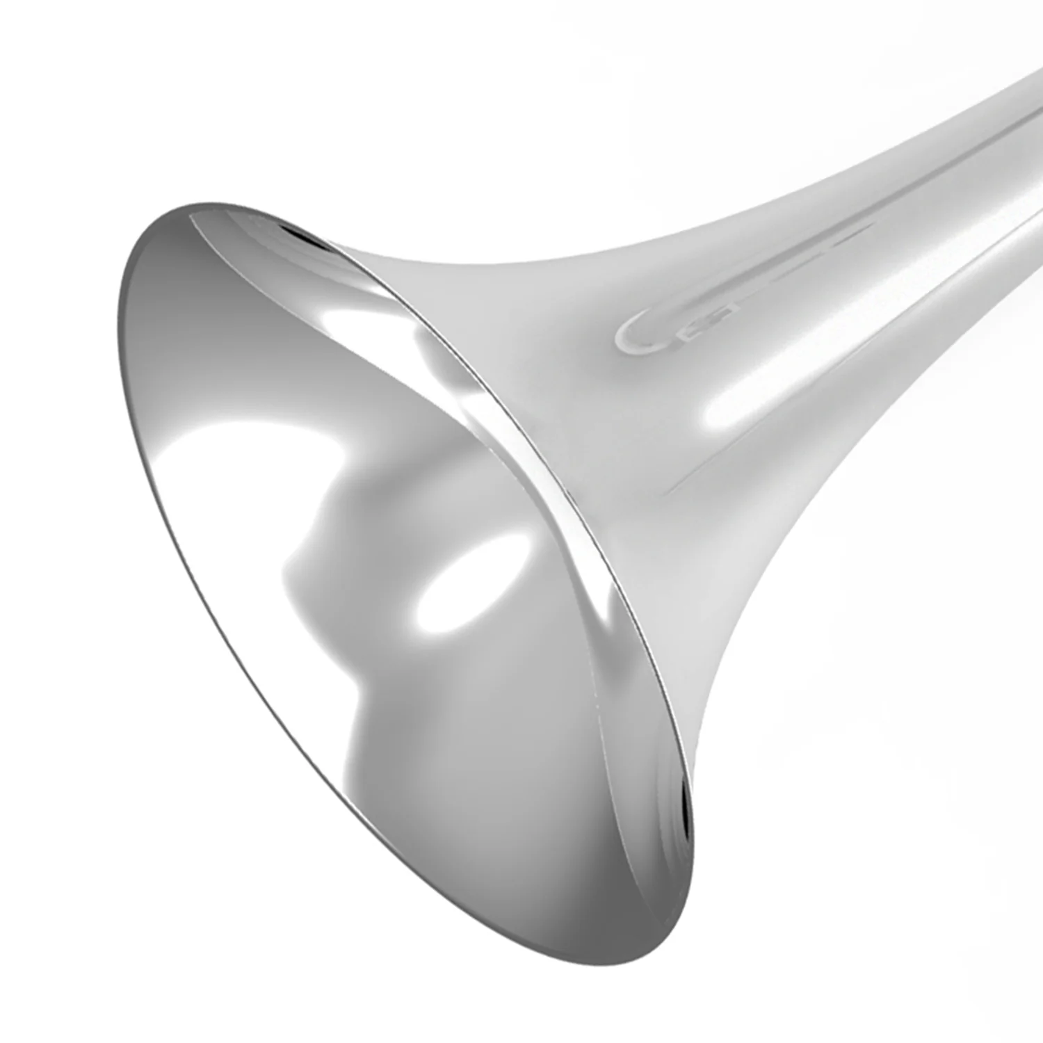 "La Cucaracha" Chrome Music Horn 125DB 12v 5 Trumpet with Compressor - Image 3