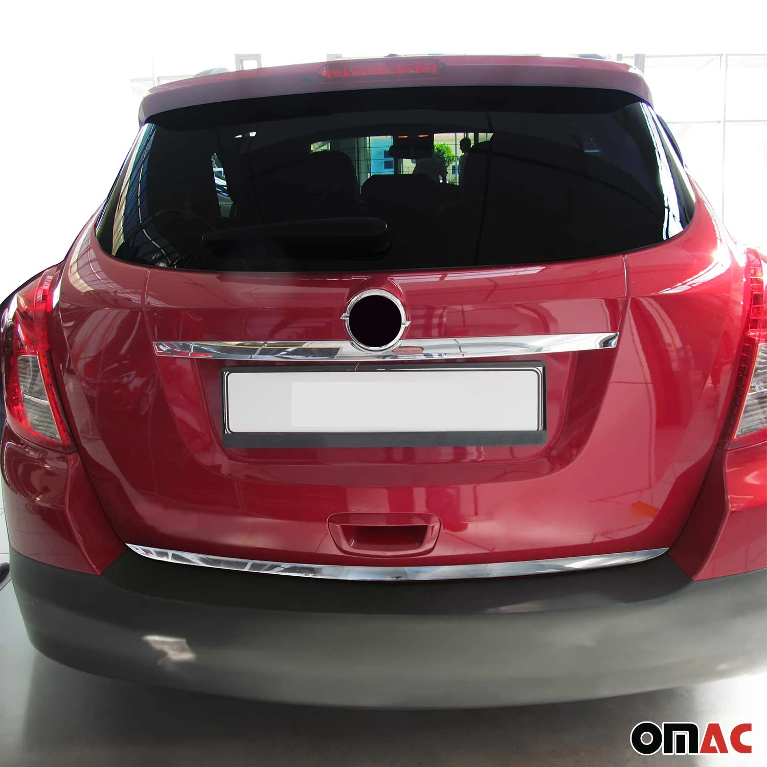 2013-2022 Buick Encore Rear Trunk Molding Trim Stainless Steel Silver 1Pc - Image 2