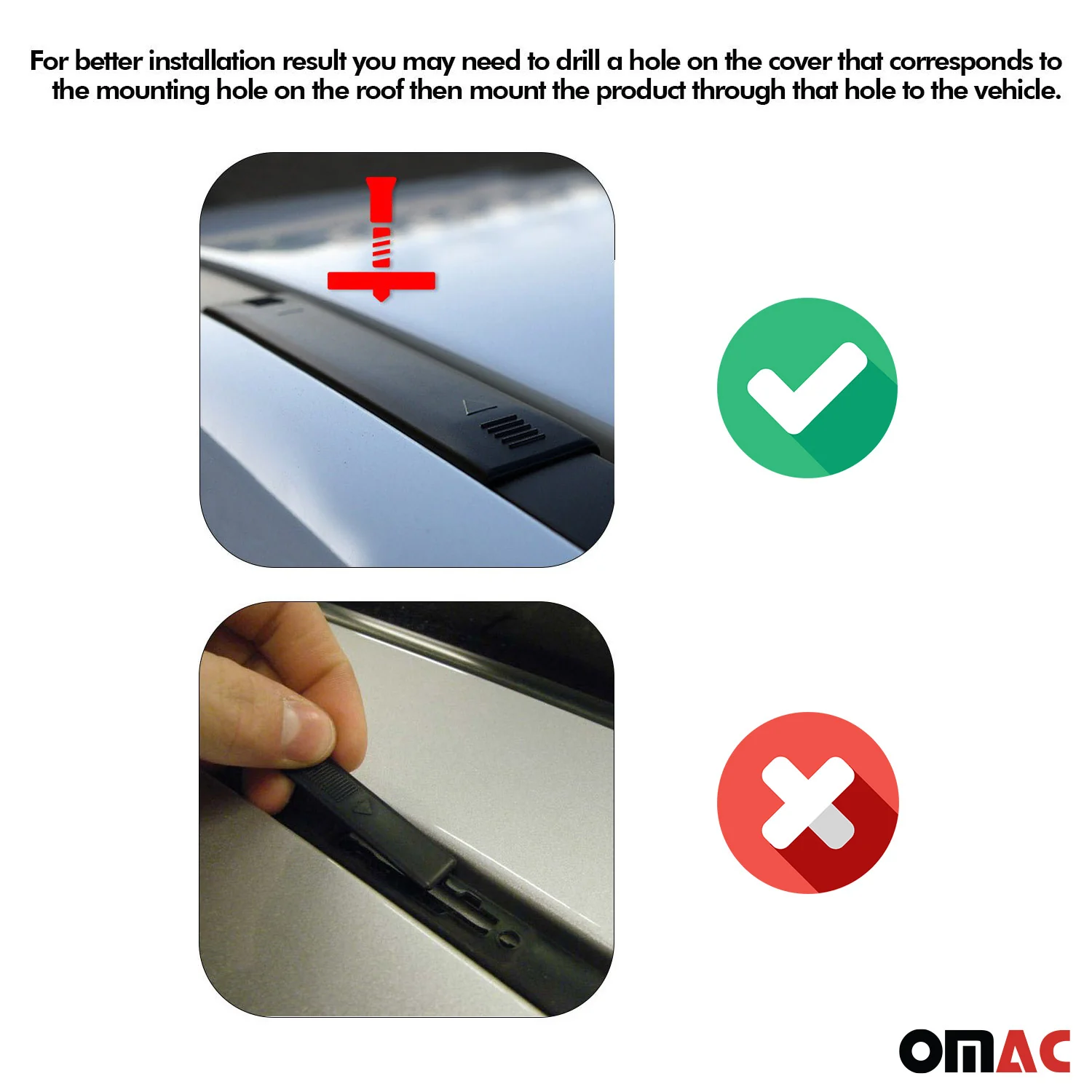 2012-2019 BMW 3 Series F30 Sedan Roof Rack Cross Bars Silver - Image 4