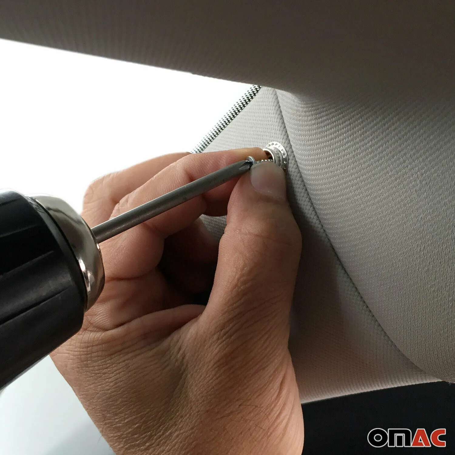 2014-2021 Ford Transit Connect Magnetic Curtains UV Protection Grey Black - Image 5