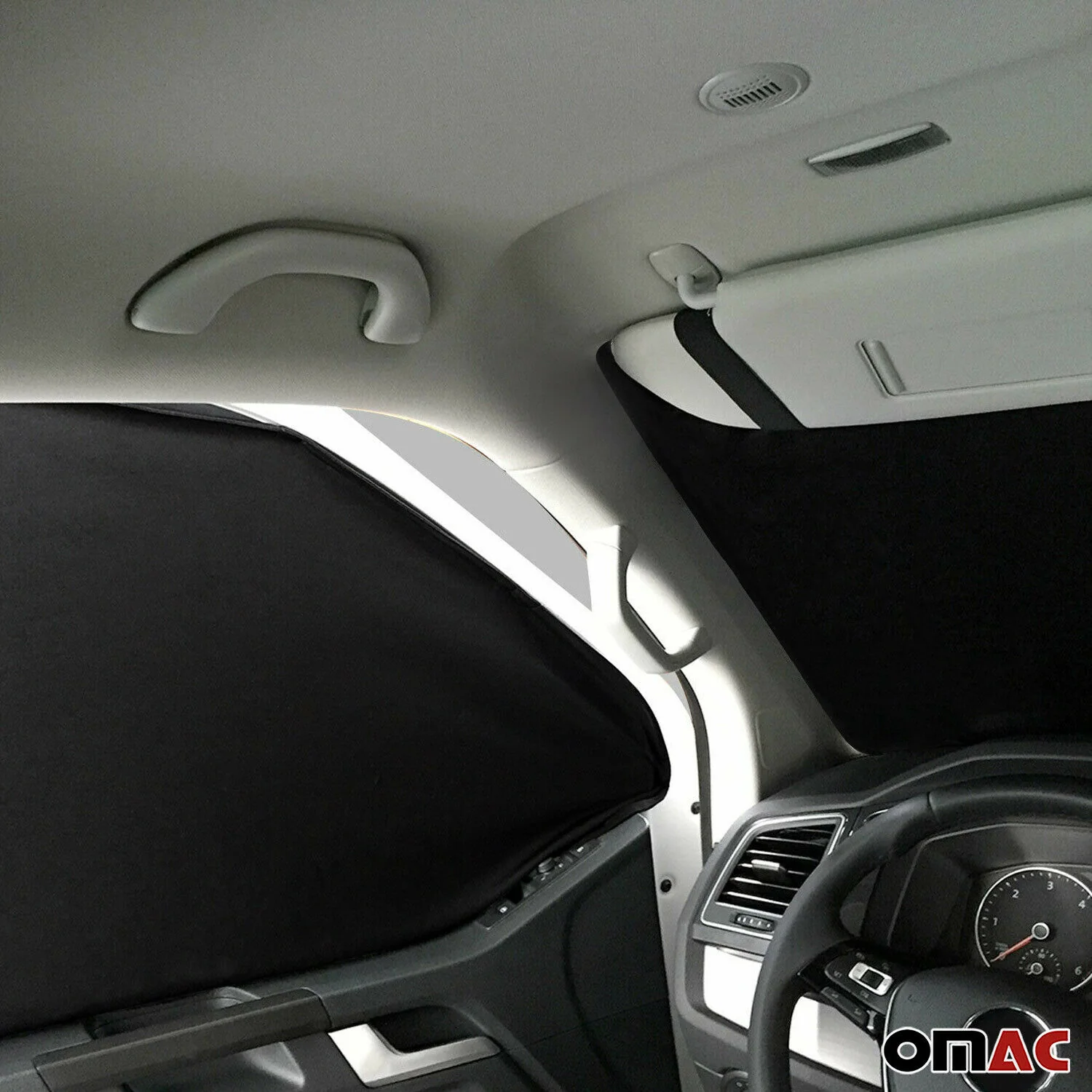 2019-2026 Mercedes Sprinter W907 910 Magnetic Curtains UV Protection Black - Image 6