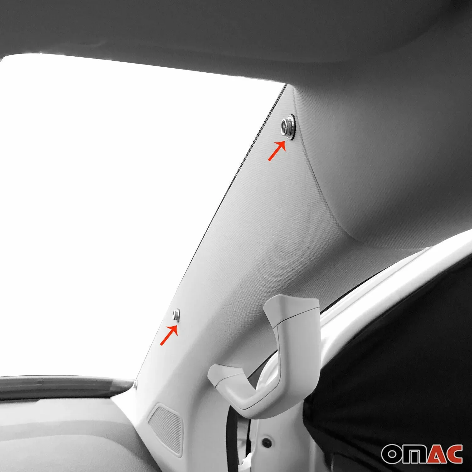 2015-2022 RAM ProMaster City Magnetic Window Curtains UV Protection Black 3Pcs - Image 9