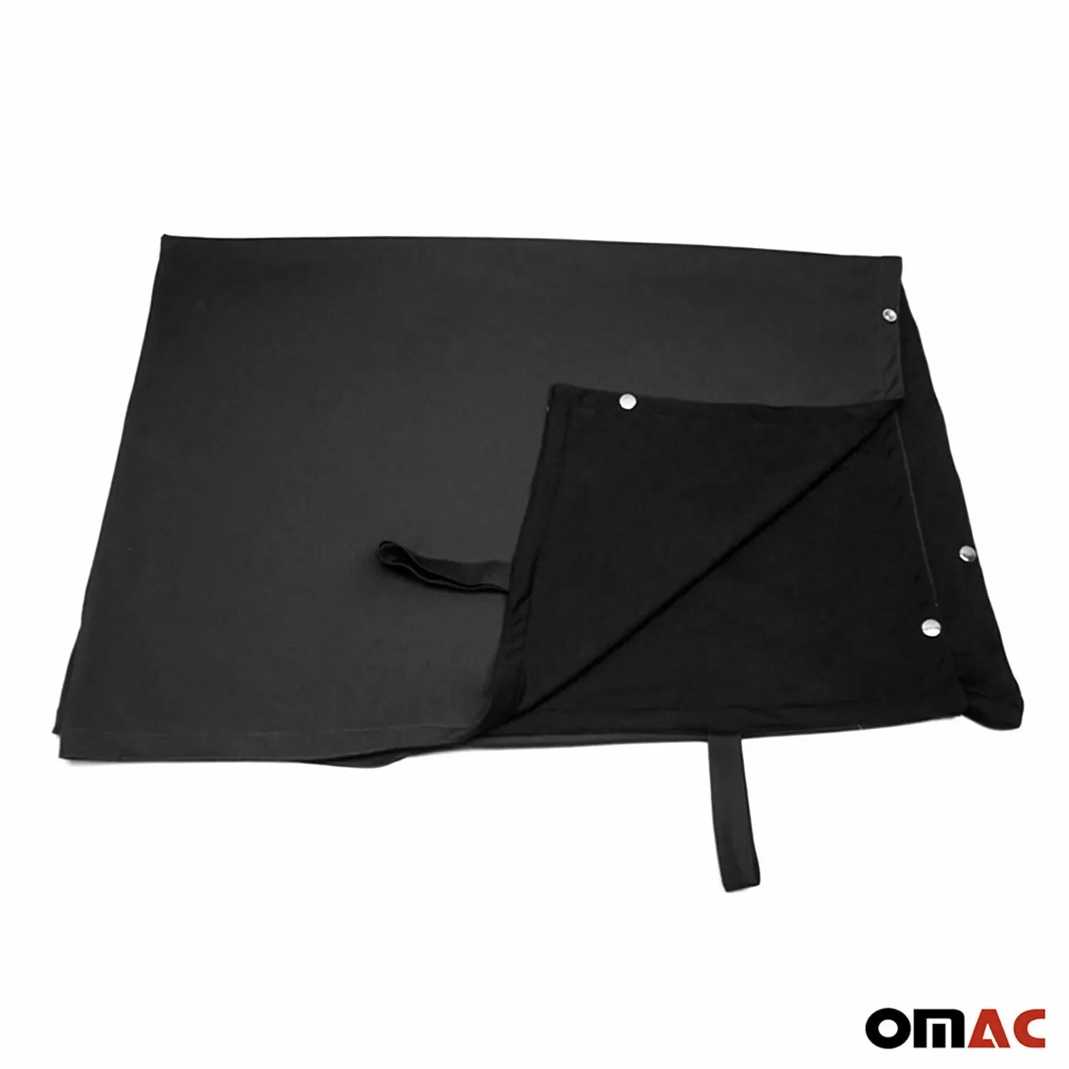 1993-2003 VW Eurovan Magnetic Window Curtains UV Protection Black 3 Pcs - Image 3