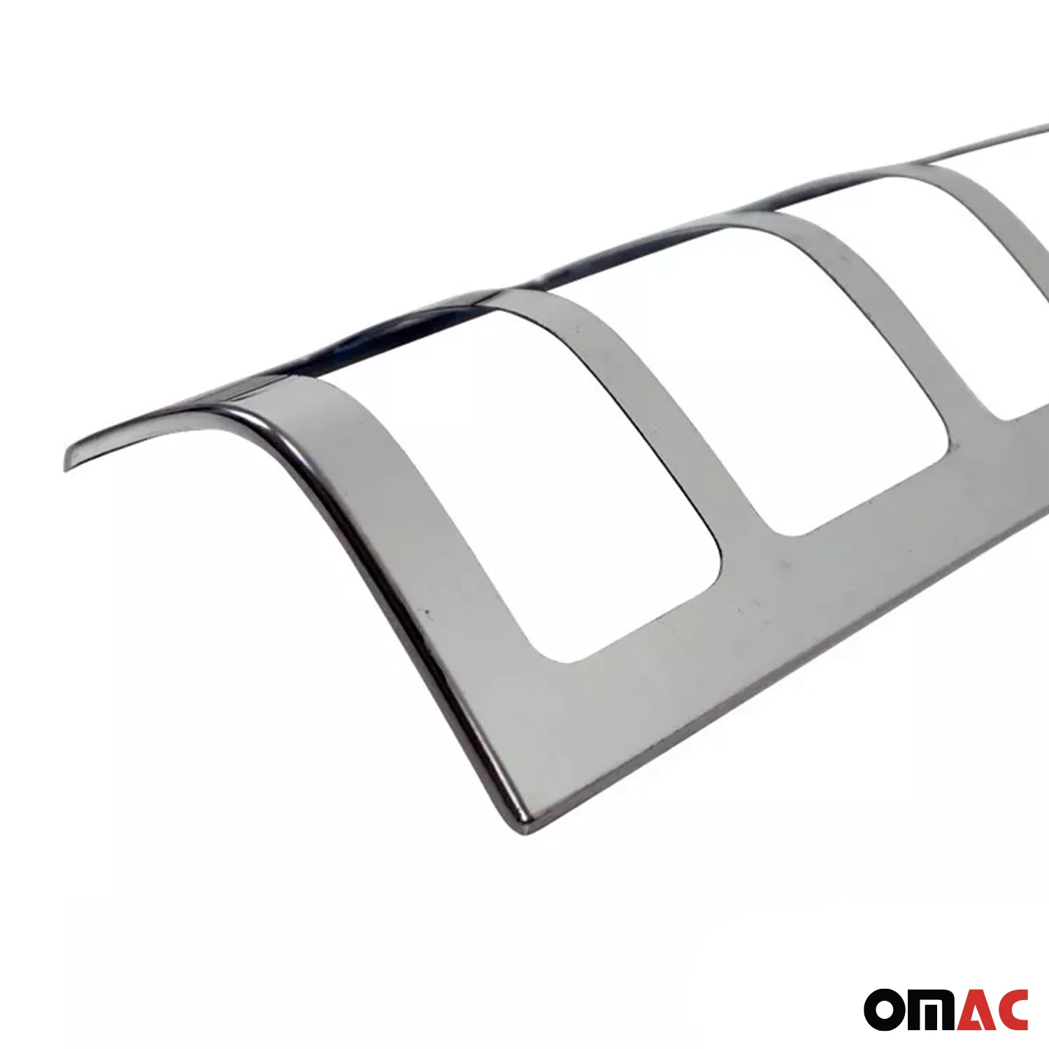 2003-2006 Dodge Sprinter Trunk Tail Light Trim Frame Stainless Steel Silver 2 Pcs - Image 8