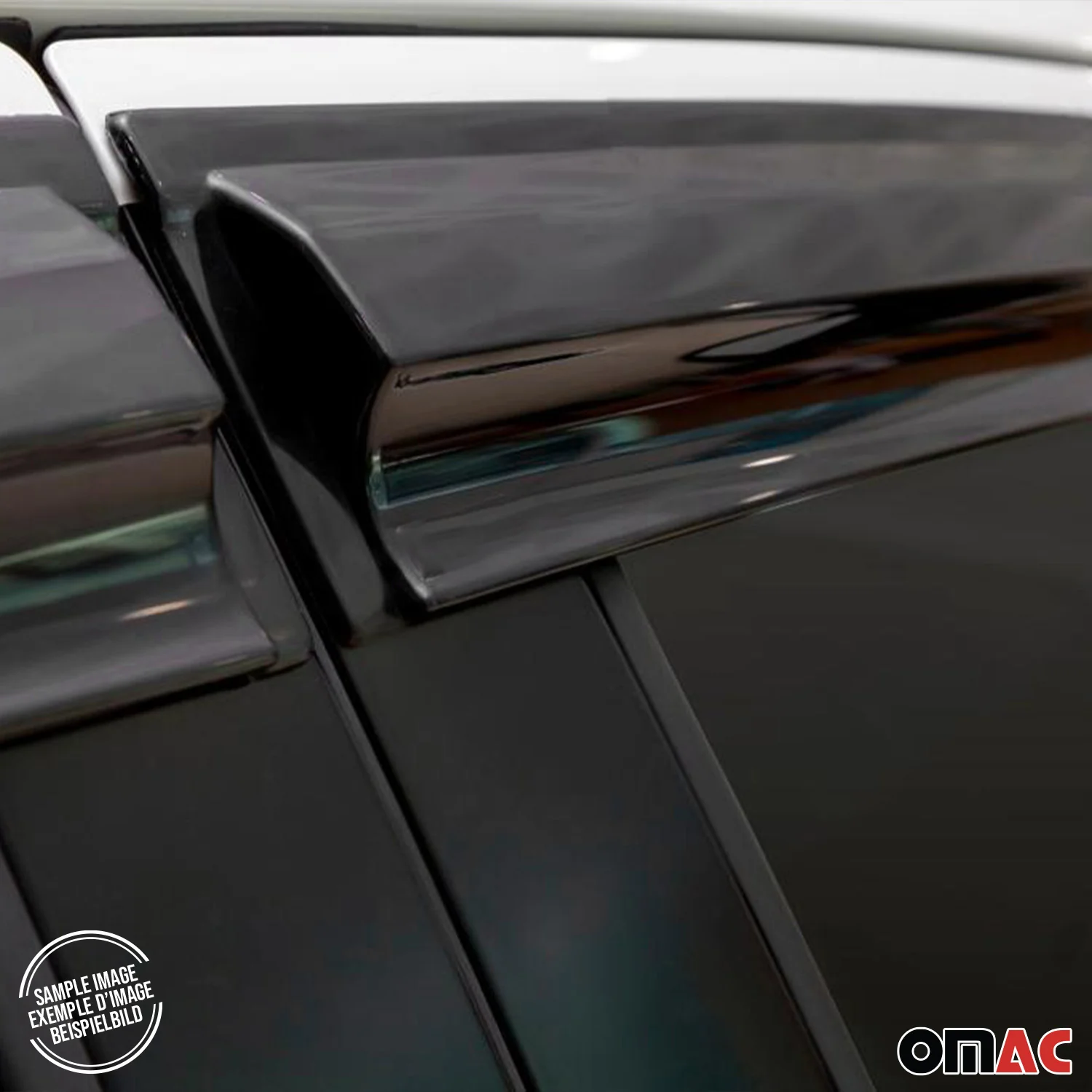 2006-2018 Mercedes Sprinter W906 Window Visor Vent Rain Deflector 2Pcs Smoke - Image 10