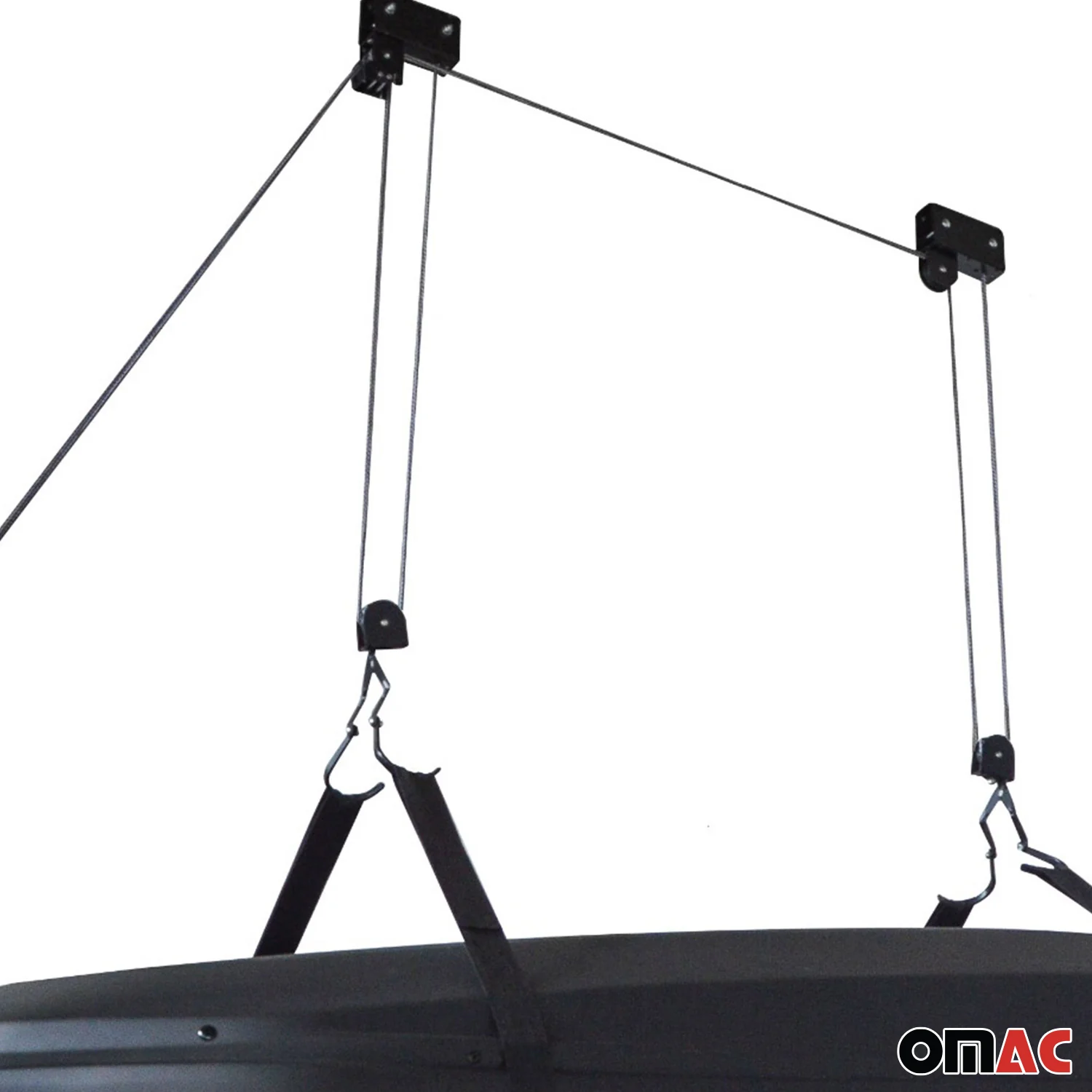 Roof Box Lift Holder Bike Lift Garage 66Lbs Capacity - Image 10