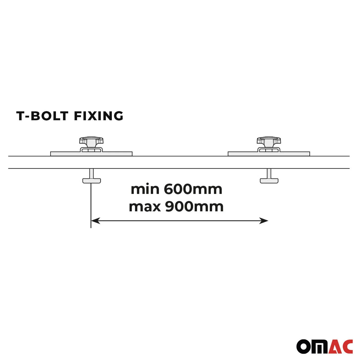 Menabo T-Nut Adapter Kit for Roof Box Mania 320 Marathon Mount 12Pcs - Image 3