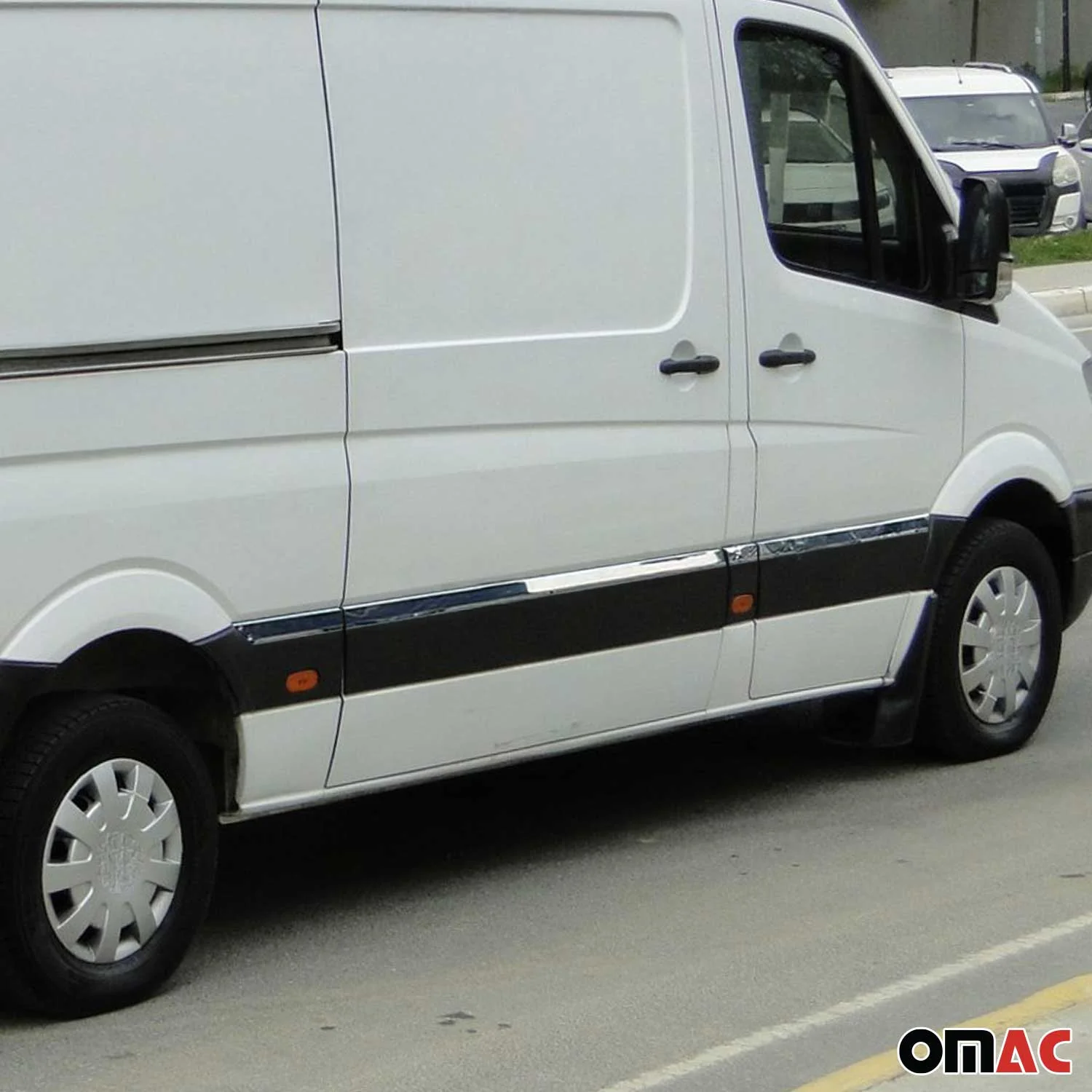 2006-2013 Mercedes Sprinter W906 L3 Long 170" Side Door Molding Trim Stainless Steel - Image 6