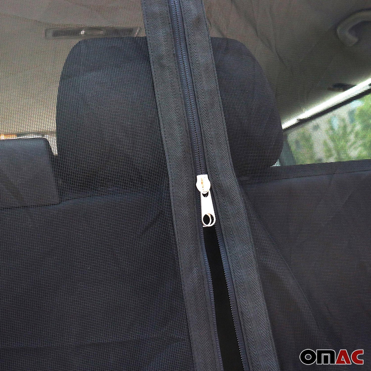 1993-2003 VW Eurovan Mosquito Net Bug Magnetic Screen Tailgate Black 1Pc - Image 6