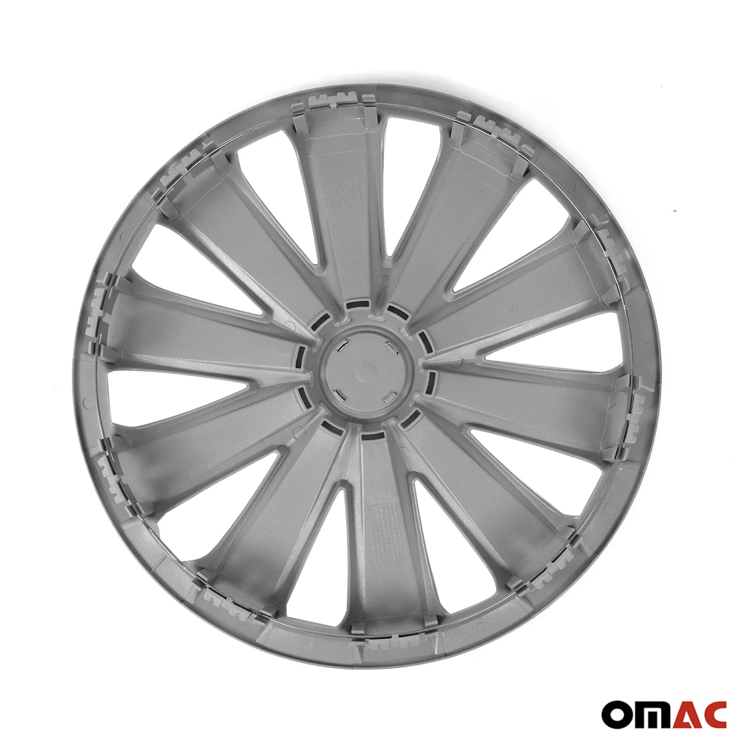 Nevada Hub Caps Wheel Cover 16'' Silver Full Set 4 pcs. - Image 9