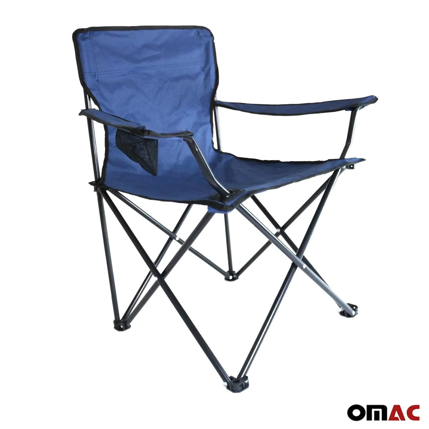 New Folding Camping Chair Beach Seat Outdoor with Cup Holder - Image 4