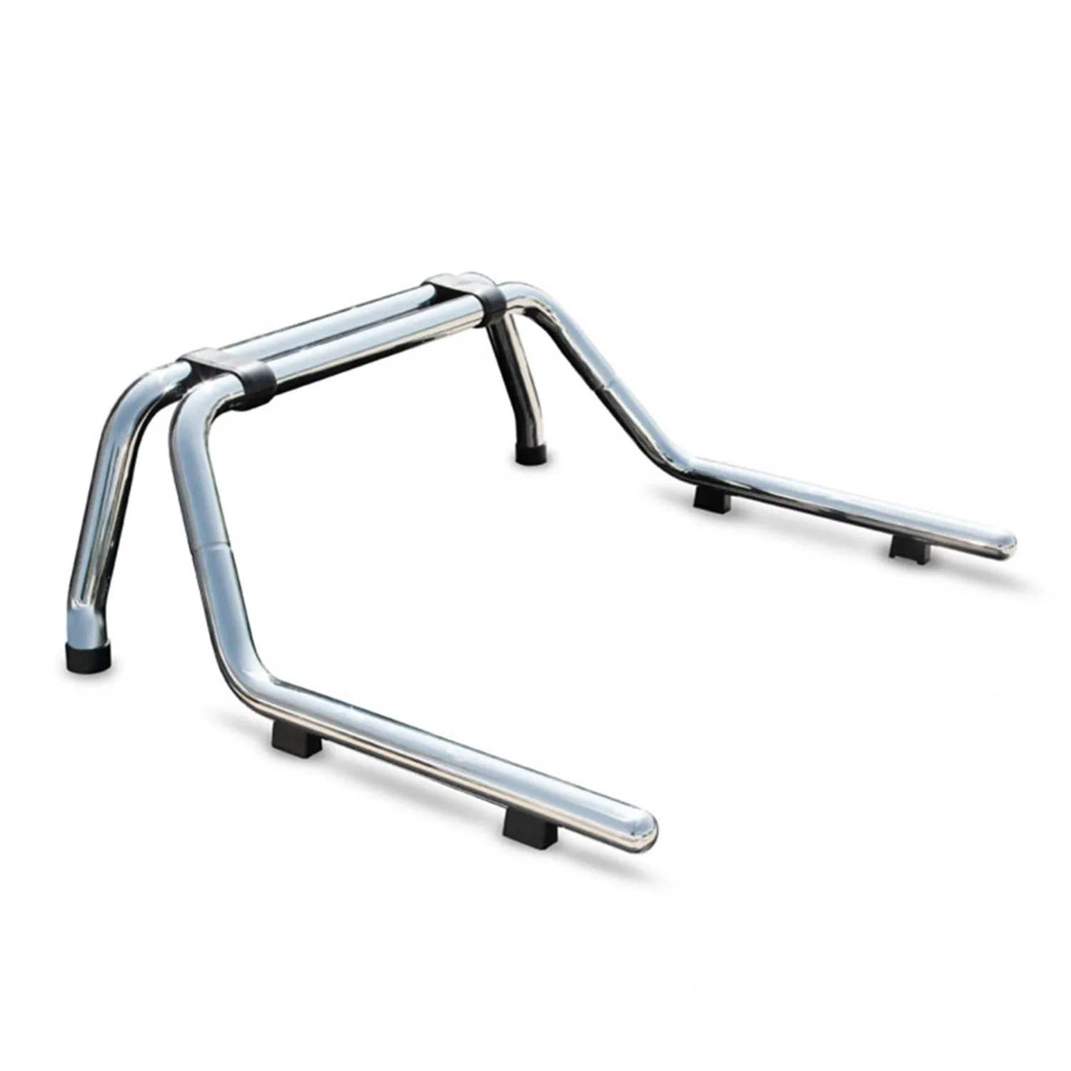 2005-2021 Nissan Frontier Sport Bar Truck Bed Chase Roll Bar Stainless Steel Silver