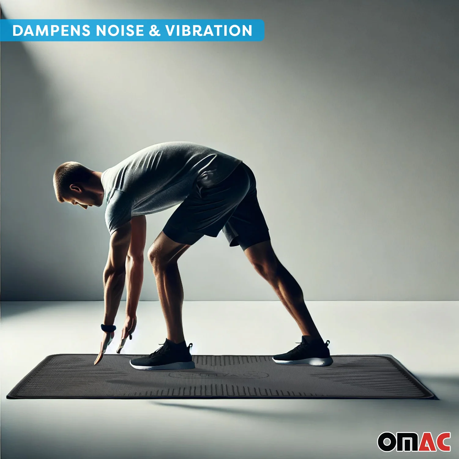 Omac Bike Mat Anti-Slip Multipurpose Floor Protector 45.28 inches x 29.53 inches - Image 4